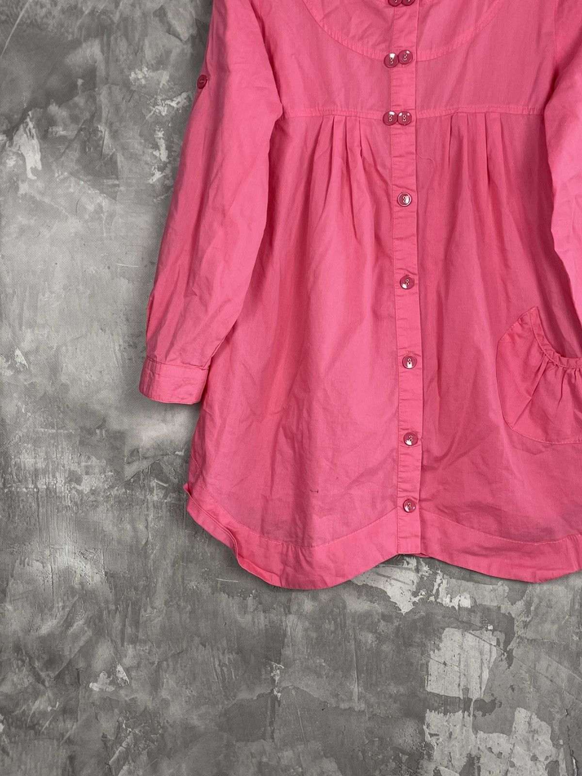Cop Copine Cop CopineY2K Avant Garde Glamour Pink Blouse Size M / US 6-8 / IT 42-44 - 5 Thumbnail