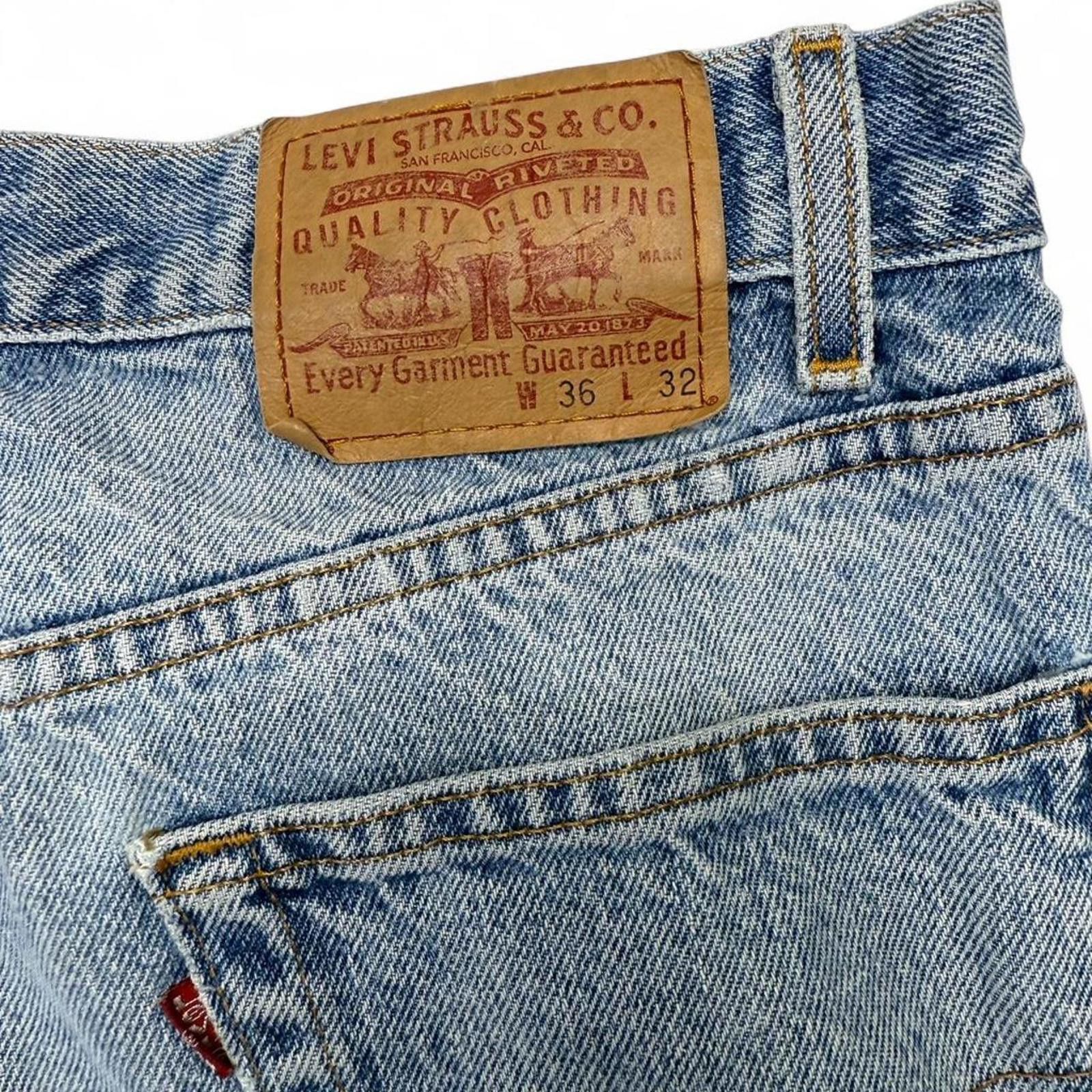 Levi's Vintage made in Mexico Levi's 505 jeans, heel bite, 36/32 Size US 36 / EU 52 - 5 Thumbnail
