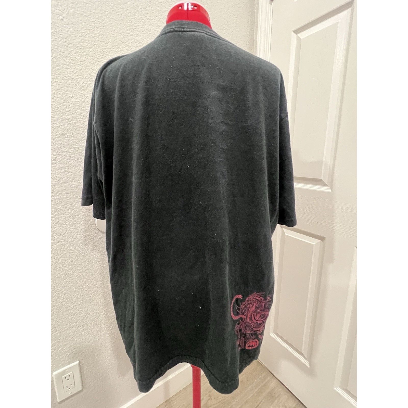 Ecko Unltd. Vintage Y2K ECKO UNLTD. Big Logo Dragon Black T-Shirt Men's Size US XL / EU 56 / 4 - 6 Thumbnail