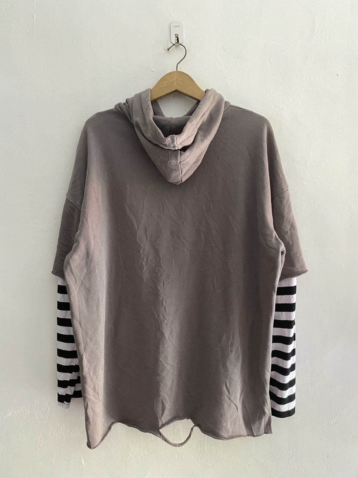 Hysteric Glamour Under n over chain ring destroyed double layers hoodie Size US XL / EU 56 / 4 - 2 Thumbnail