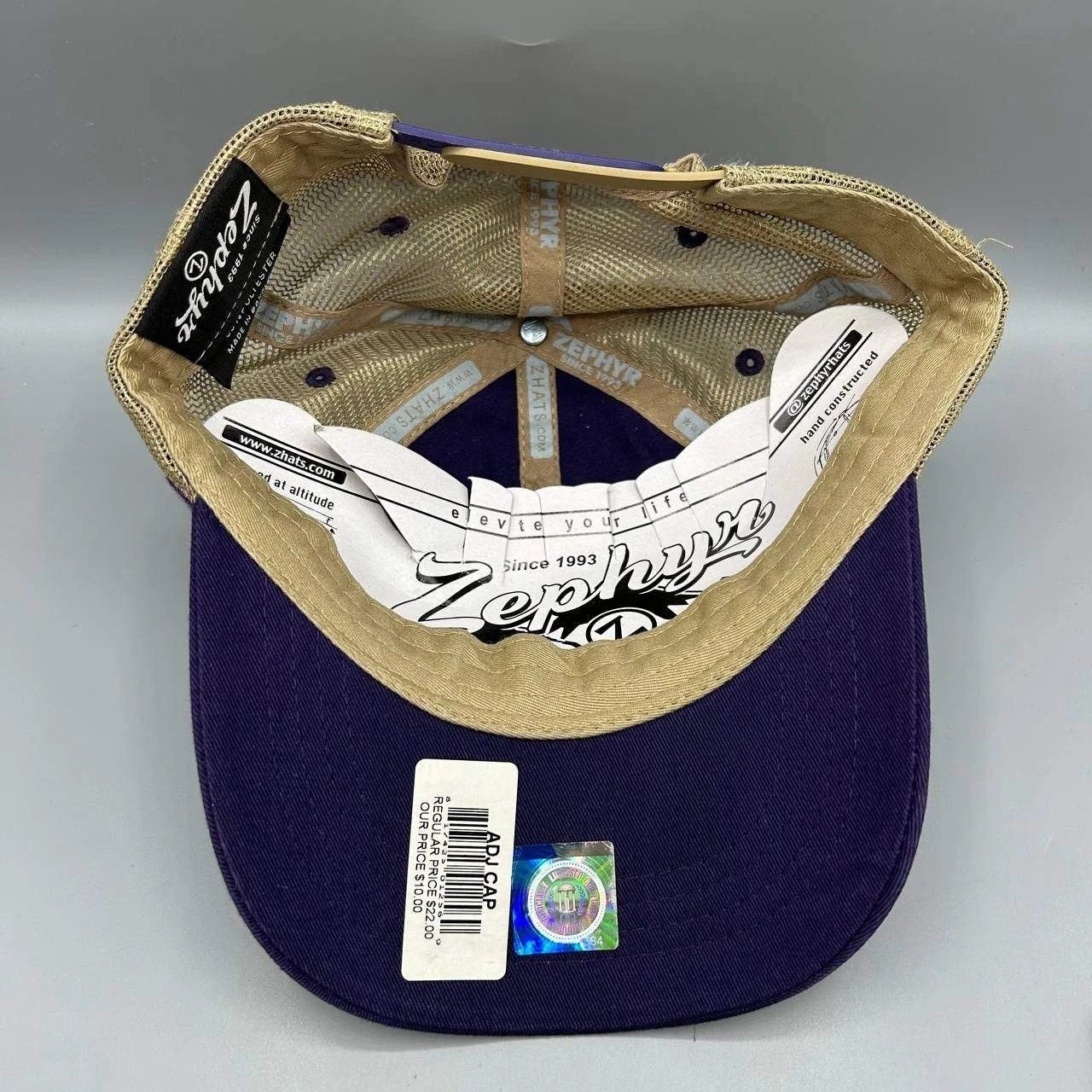 Zephyr Vintage LSU Tigers Trucker Hat Men NCAA NCAA Snap Back Size ONE SIZE - 2 Thumbnail