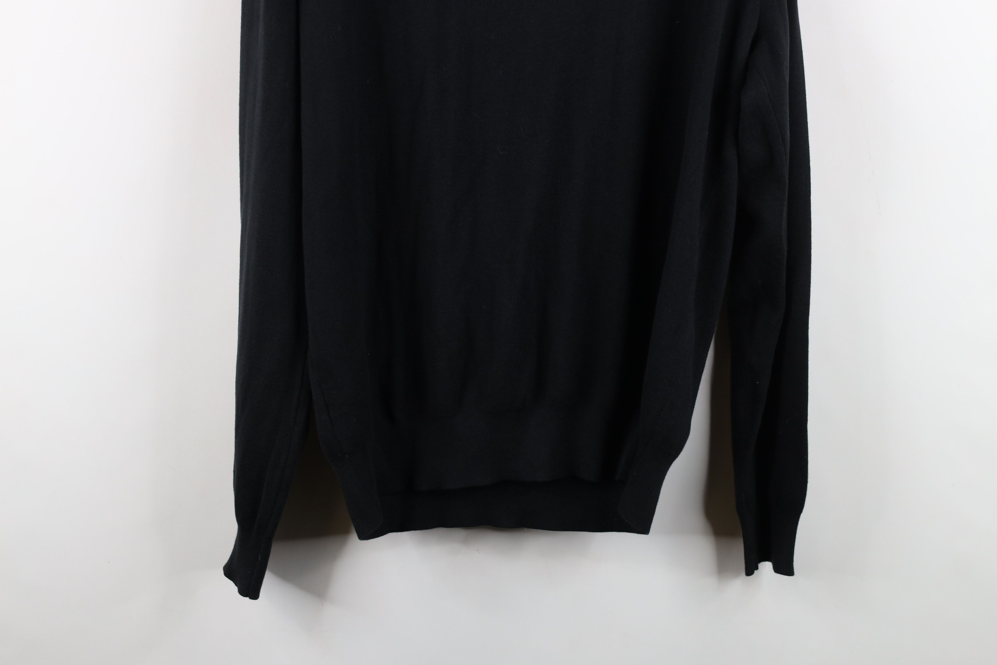 Ralph Lauren Vintage Ralph Lauren Lightweight Cotton Knit V-Neck Sweater Size US XL / EU 56 / 4 - 14 Thumbnail