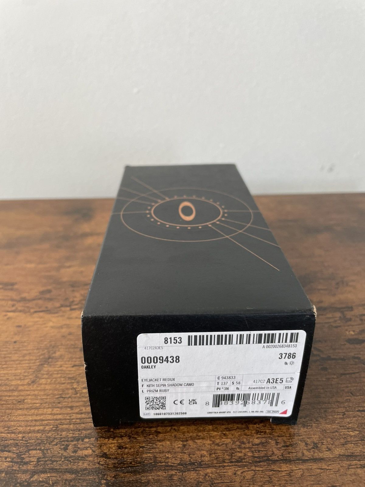 Kith × Oakley Kith x Oakley Eye Jacket Redux Sunglasses - Sandrift - New Size ONE SIZE - 10 Thumbnail