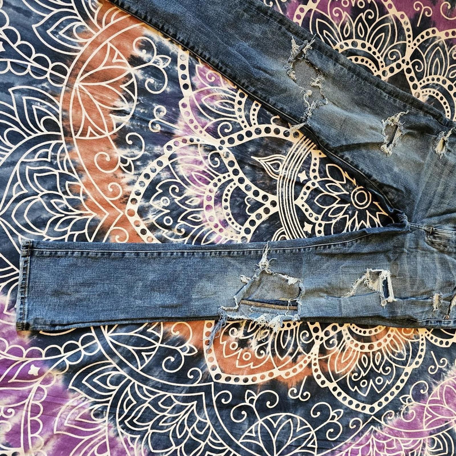American Eagle Outfitters American Eagle Outfitters Men's Blue Jeans Size US 32 / EU 48 - 3 Thumbnail