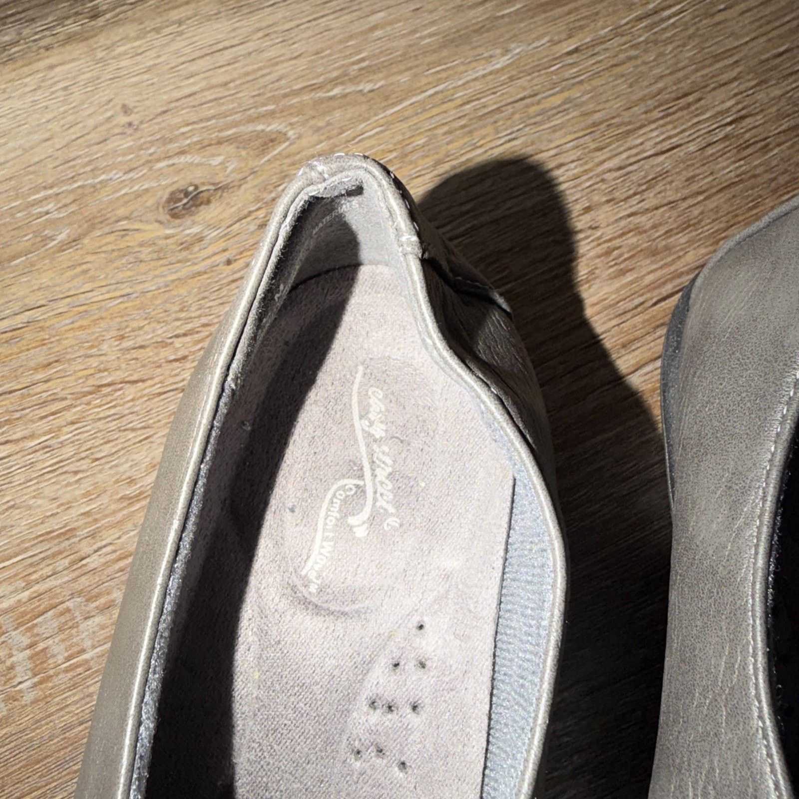 Other Men's Slip On Heeled Shoes Grey 6.5 Men Formal Casual Size US 6 / EU 39 - 6 Thumbnail