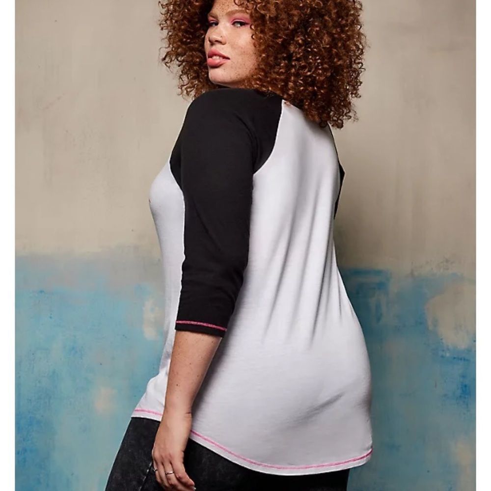 Other Torrid Lovesick Cobra snake lovesick raglan t tee shirt vint Size 3XL / US 20-22 - 3 Thumbnail