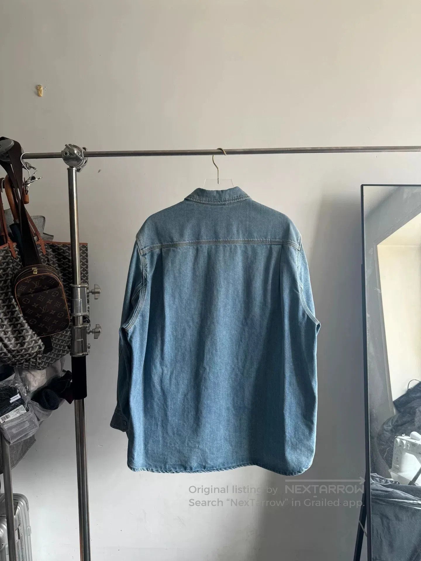 Hed Mayner Hed Mayner Denim Shirt Size XS. Size US XS / EU 42 / 0 - 2 Thumbnail