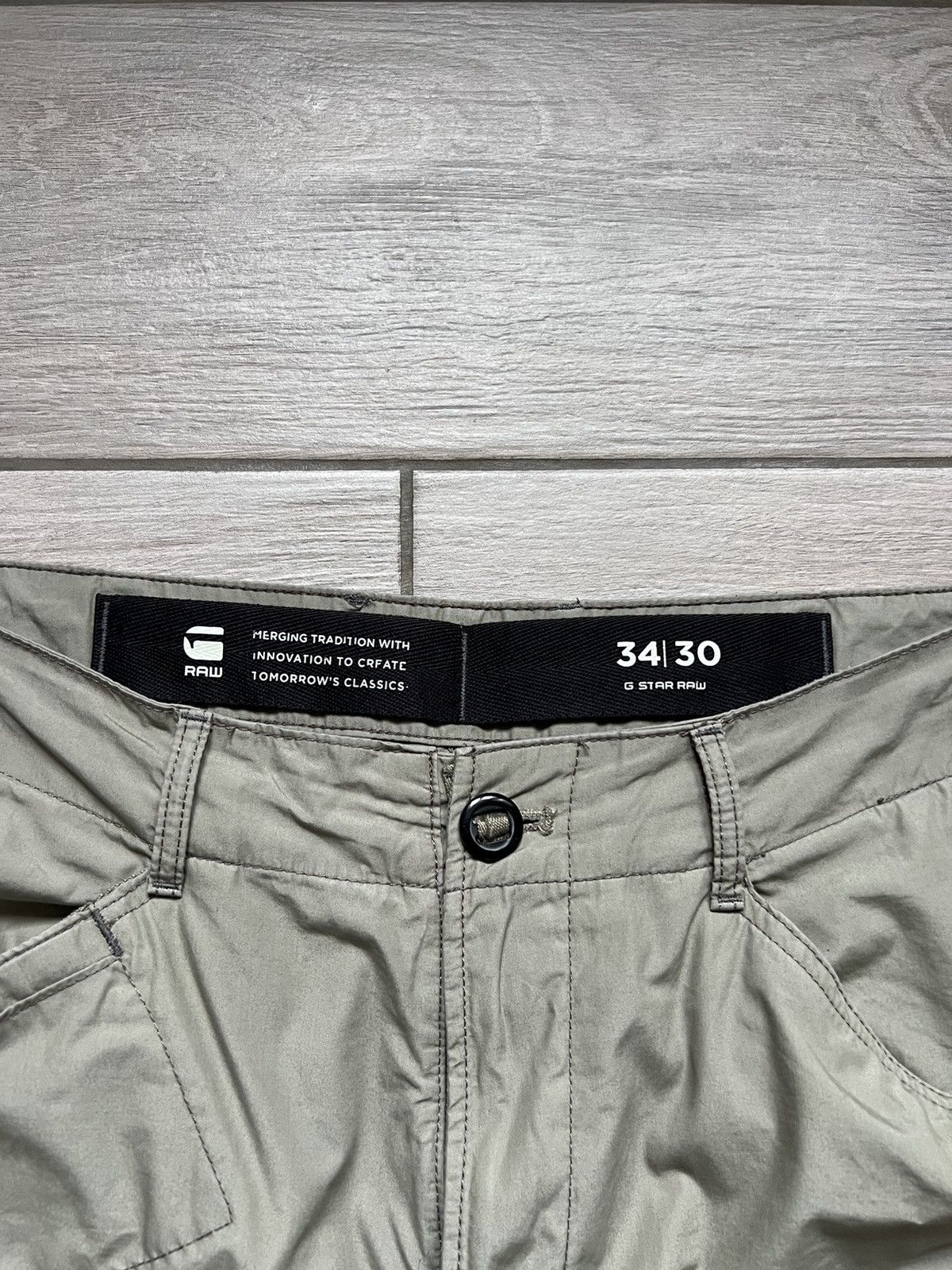 G-Star × Japanese Brand Flare G-star Multipocket Style Pants Military 34/30 Size US 34 / EU 50 - 9 Thumbnail