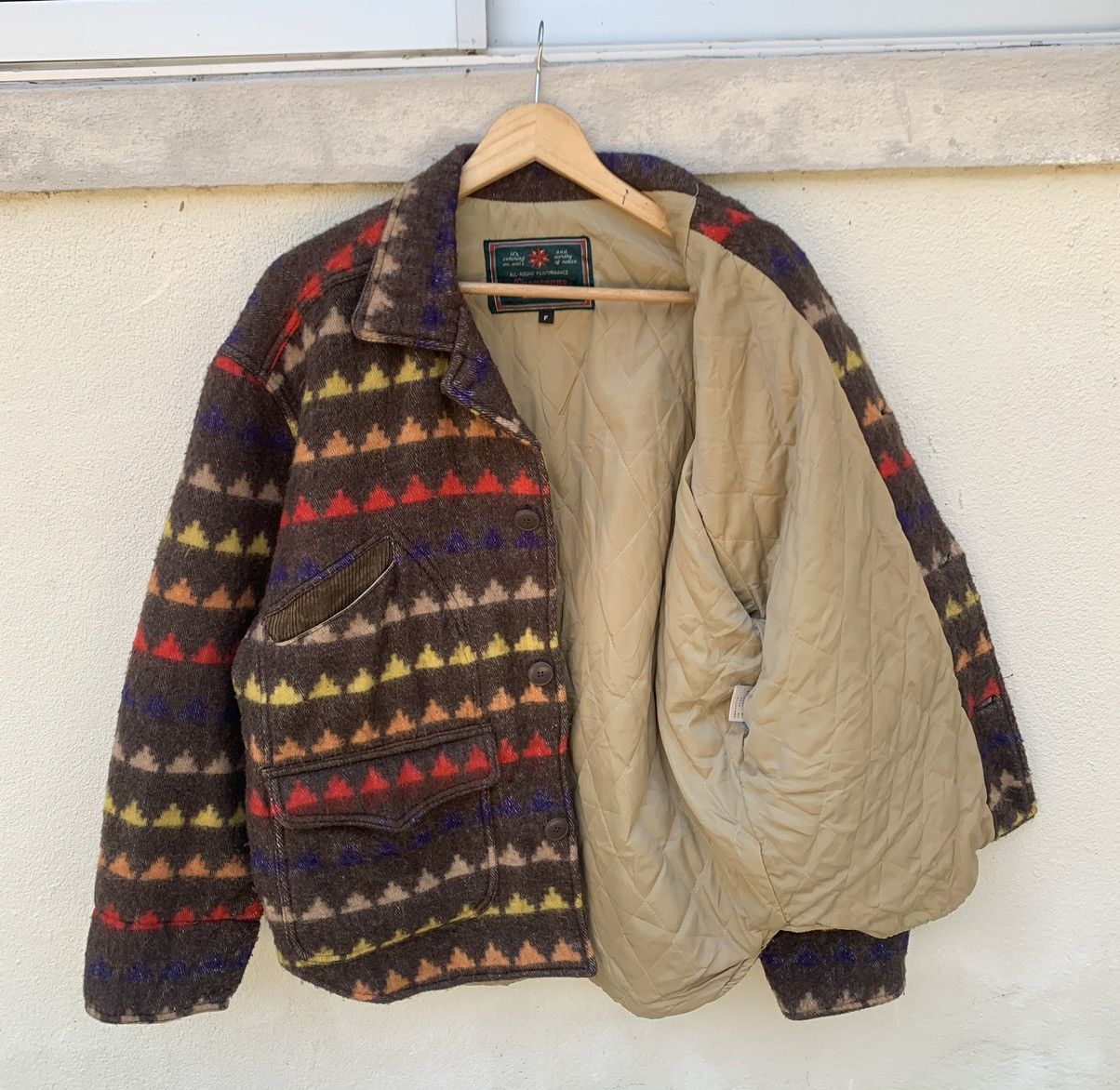 Japanese Brand Crazy Cozy Art Blanket Outdoor Jacket Size US L / EU 52-54 / 3 - 2 Thumbnail