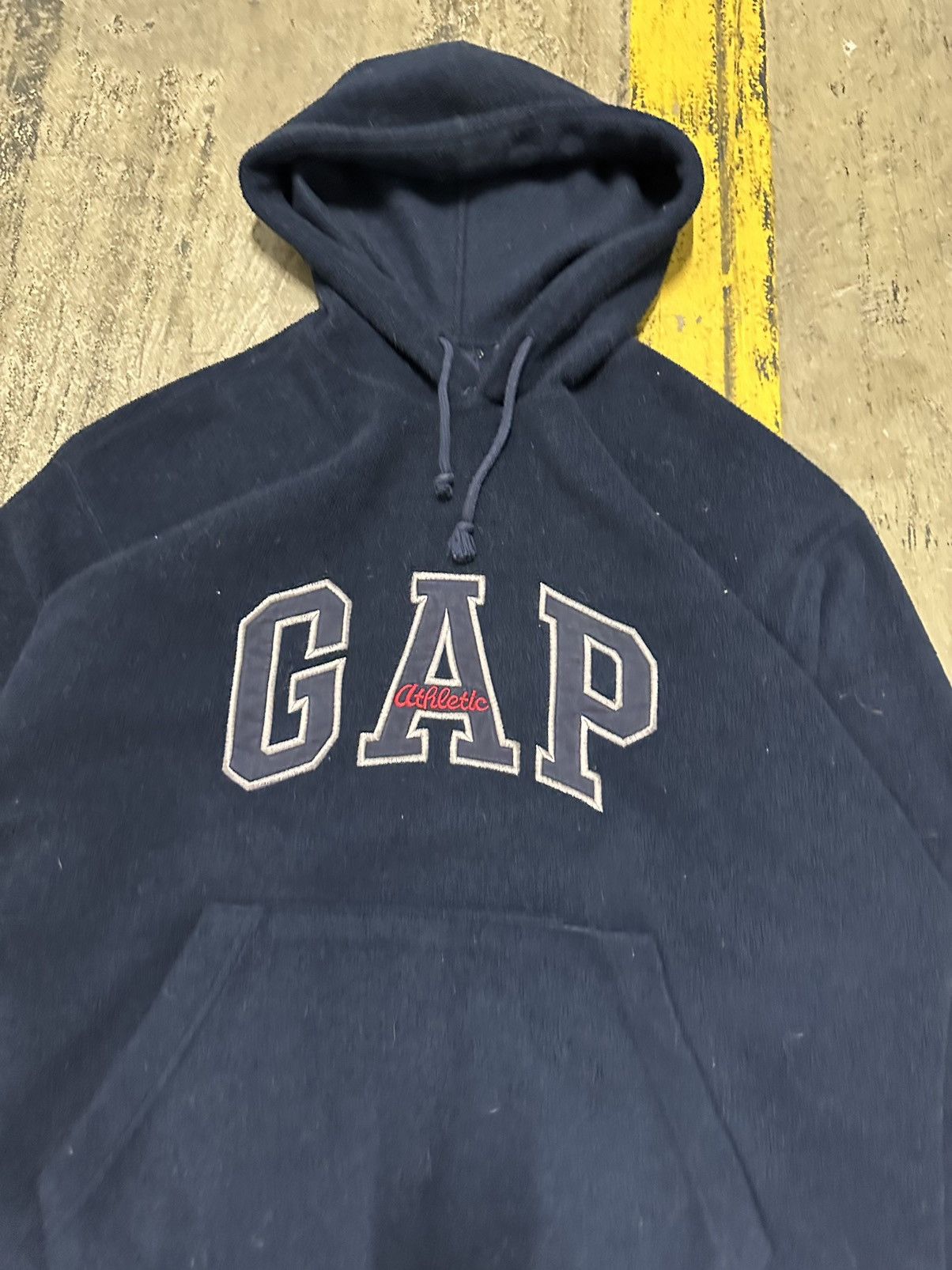 Gap × Vintage Y2K GAP fleece hoodie Size US M / EU 48-50 / 2 - 4 Thumbnail