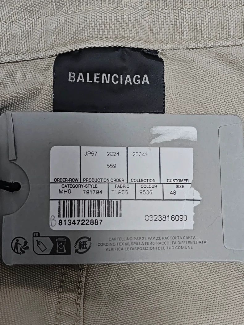 Balenciaga Balenciaga 24 FW Cargo logging pants cargo pants 2502-Next Size US 32 / EU 48 - 4 Thumbnail