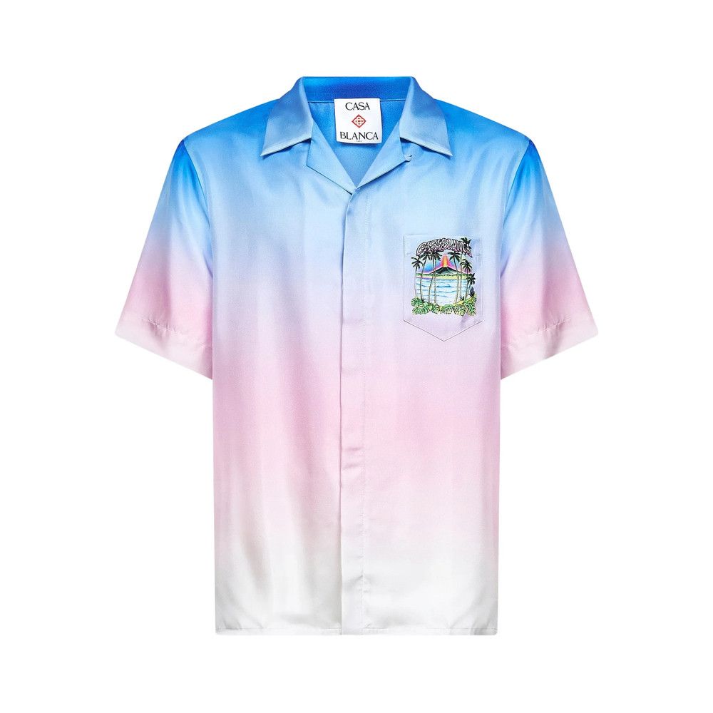 Casablanca Casablanca BLUE Shirts Size US S / EU 44-46 / 1 - 1 Thumbnail