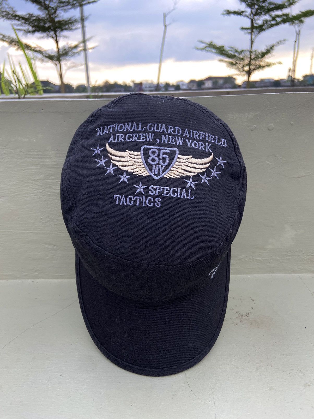 If Six Was Nine 2000s cambridge embroidery tactical patrol hat Size ONE SIZE - 6 Thumbnail