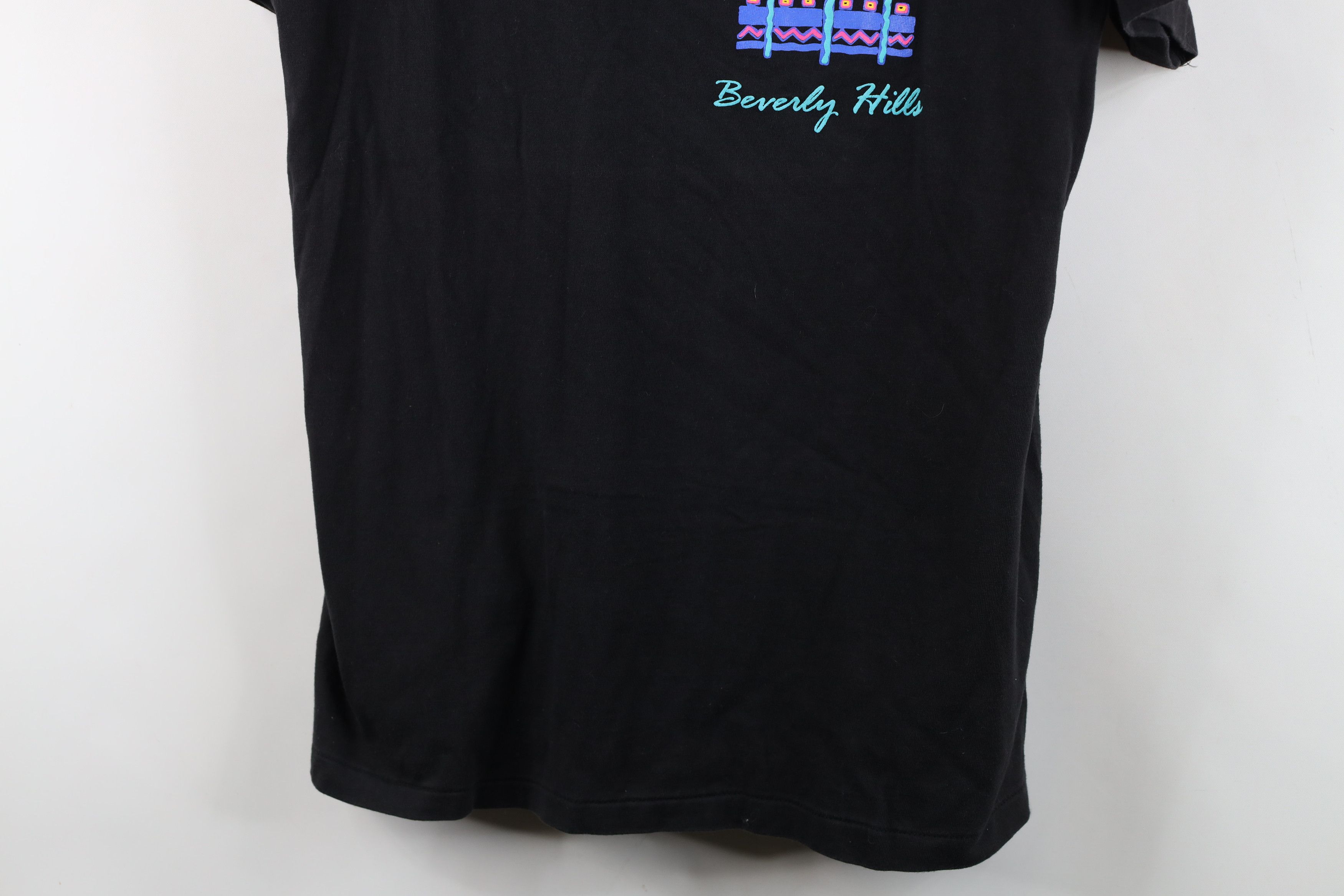 Vintage Vintage 80s 90s Streetwear Beverly Hills T-Shirt USA Size M / US 6-8 / IT 42-44 - 3 Thumbnail
