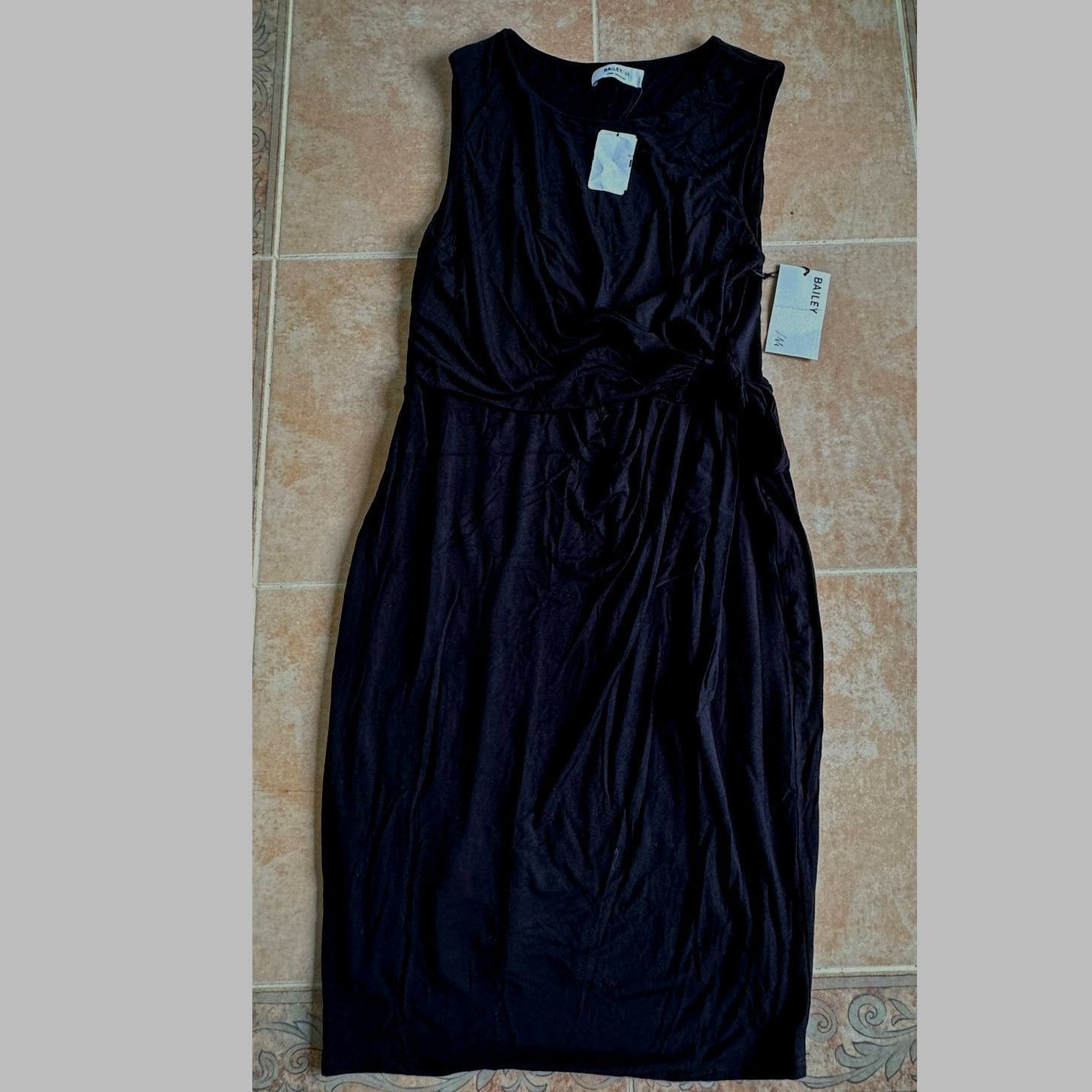 Bailey 44 Bailey / 44 Black Mandrill dress size L Size L / US 10 / IT 46 - 2 Thumbnail