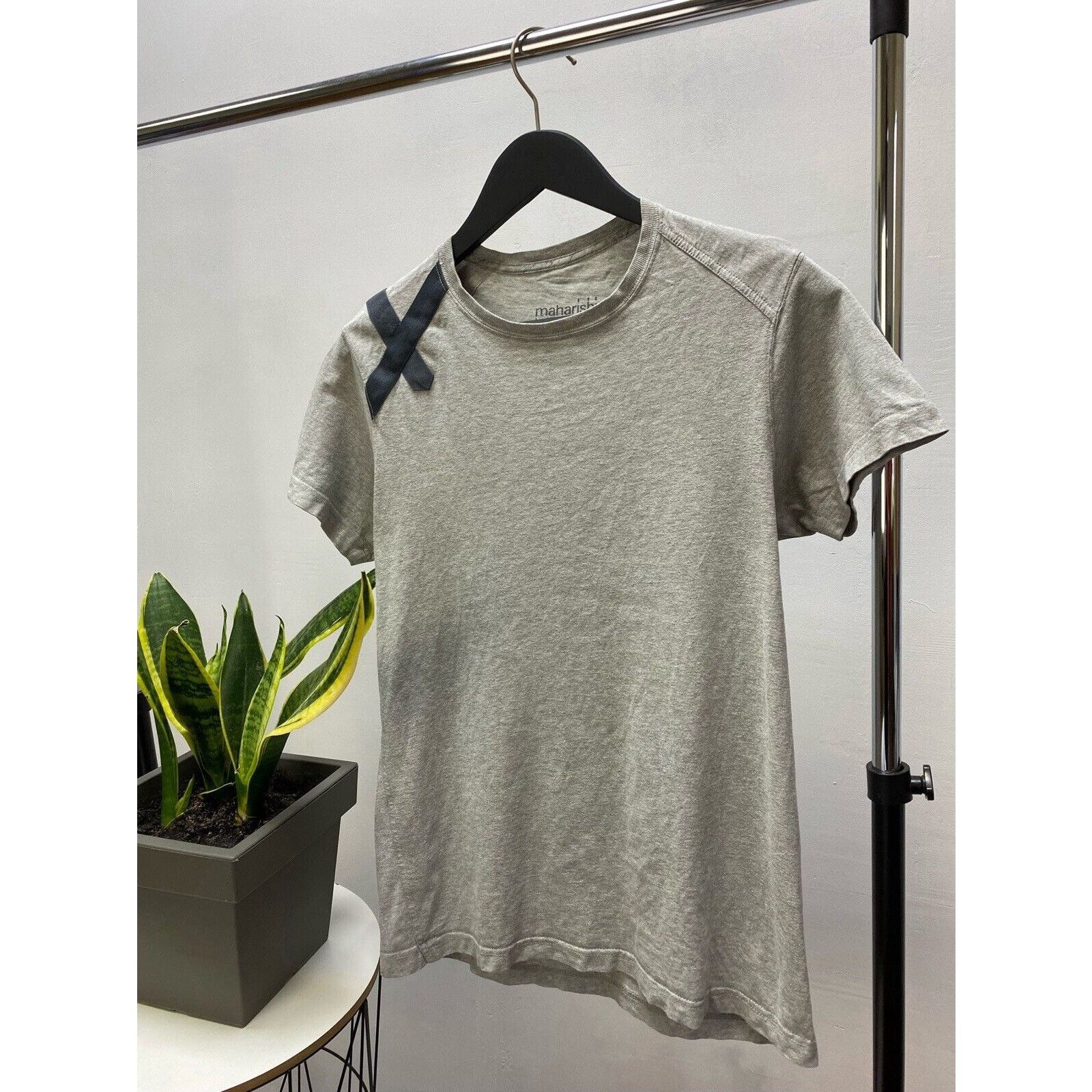 Maharishi Maharishi Hardy Bleacman Artwork T Shirt Size M Grey Men Size US M / EU 48-50 / 2 - 2 Thumbnail