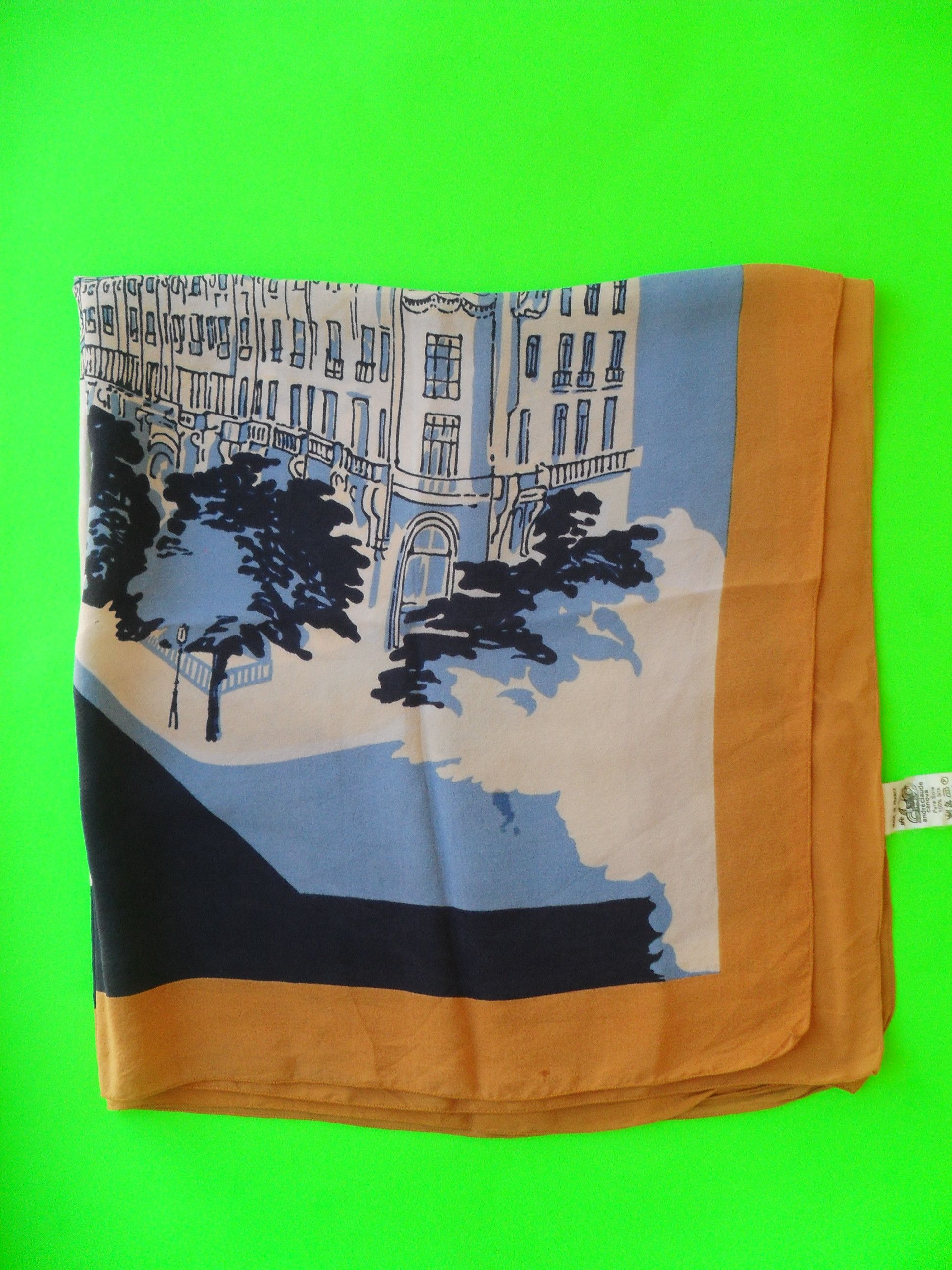 Other André Claude Canova travel scarf 100% pure silk Size ONE SIZE - 4 Thumbnail