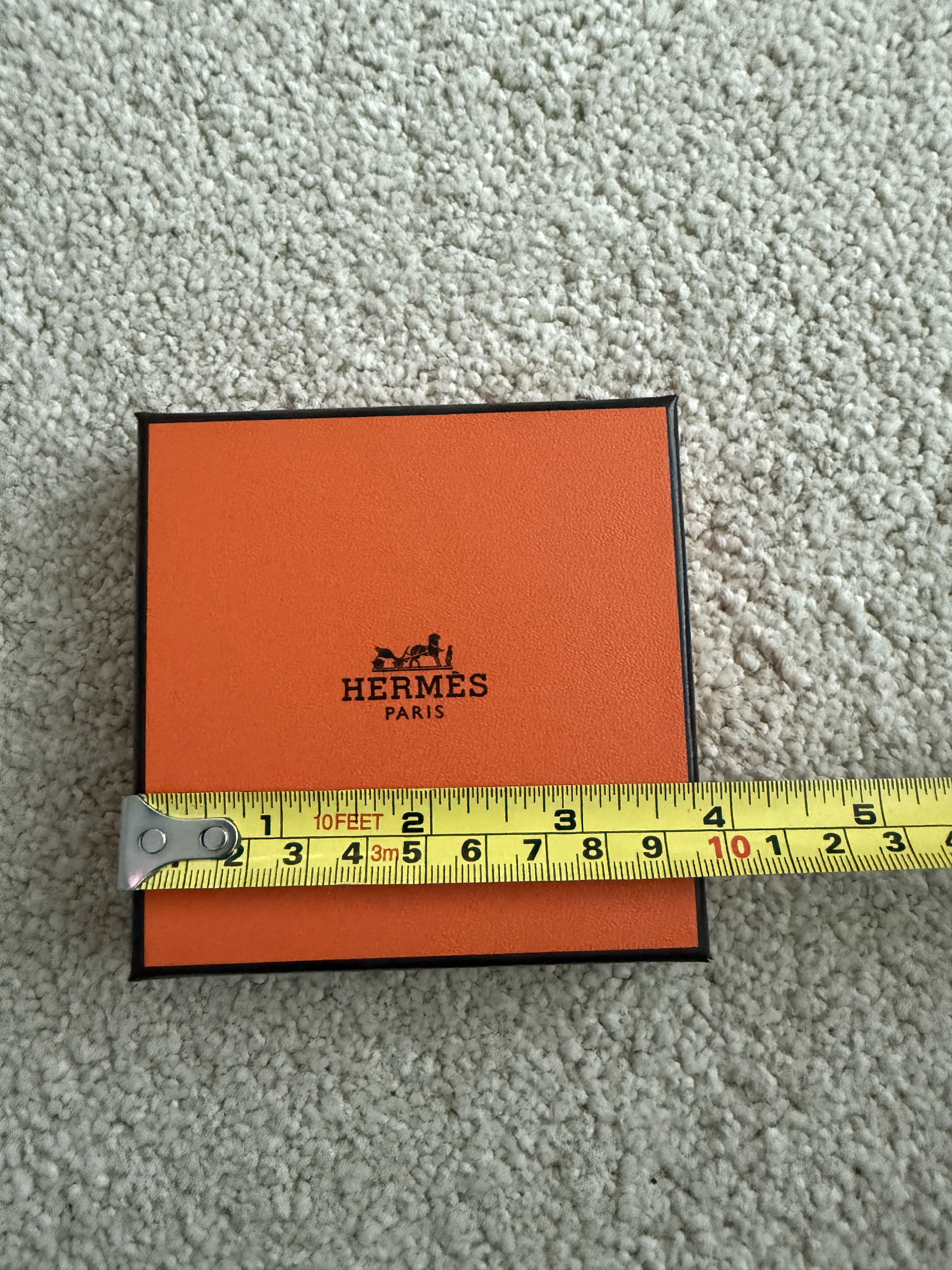 Hermes Authentic Hermes Large Gift Box - 4x4 inches Size ONE SIZE - 5 Thumbnail