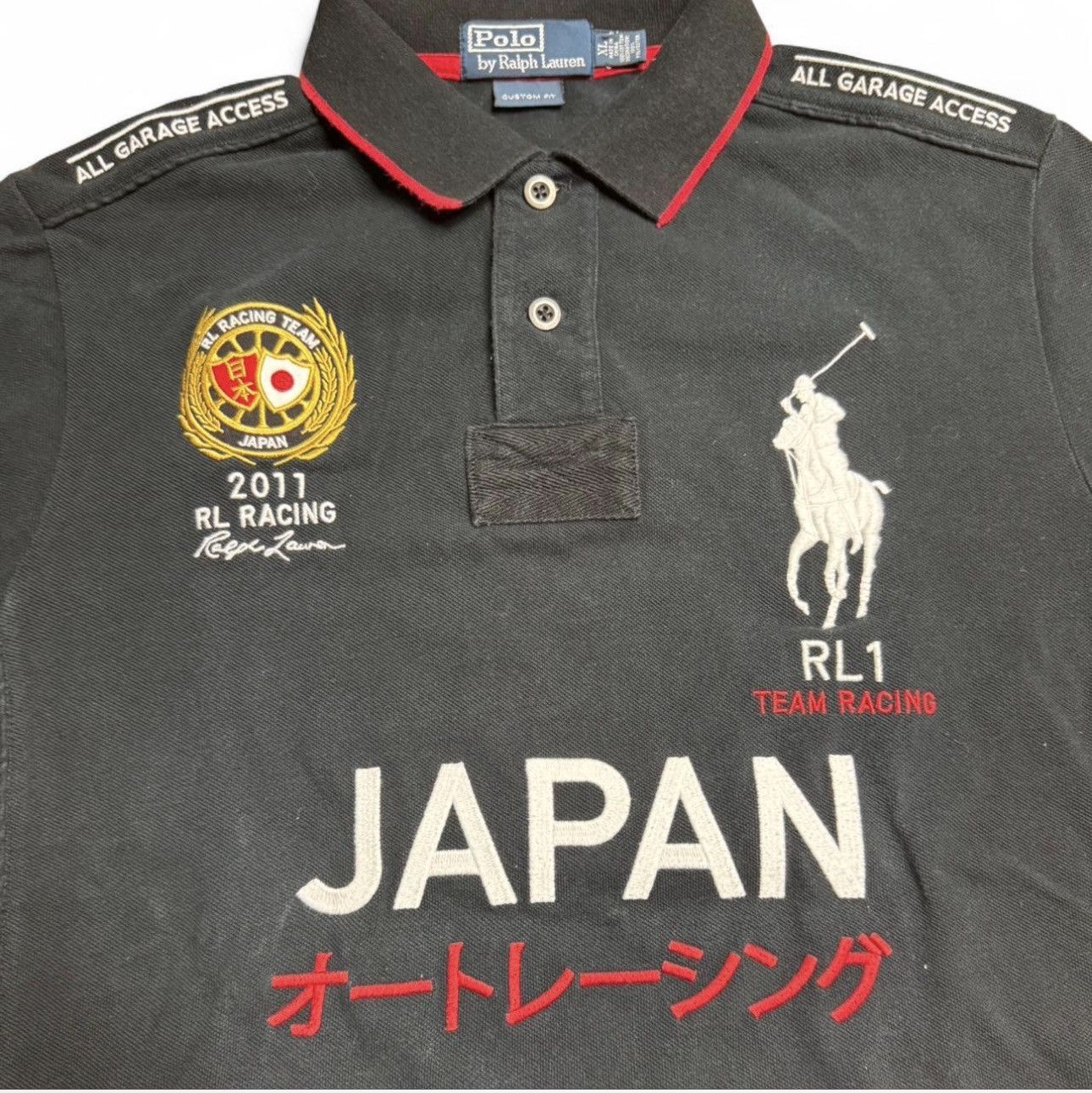 Polo Ralph Lauren Polo Ralph Lauren Japan polo 2011 Racing Team Size US XL / EU 56 / 4 - 4 Thumbnail