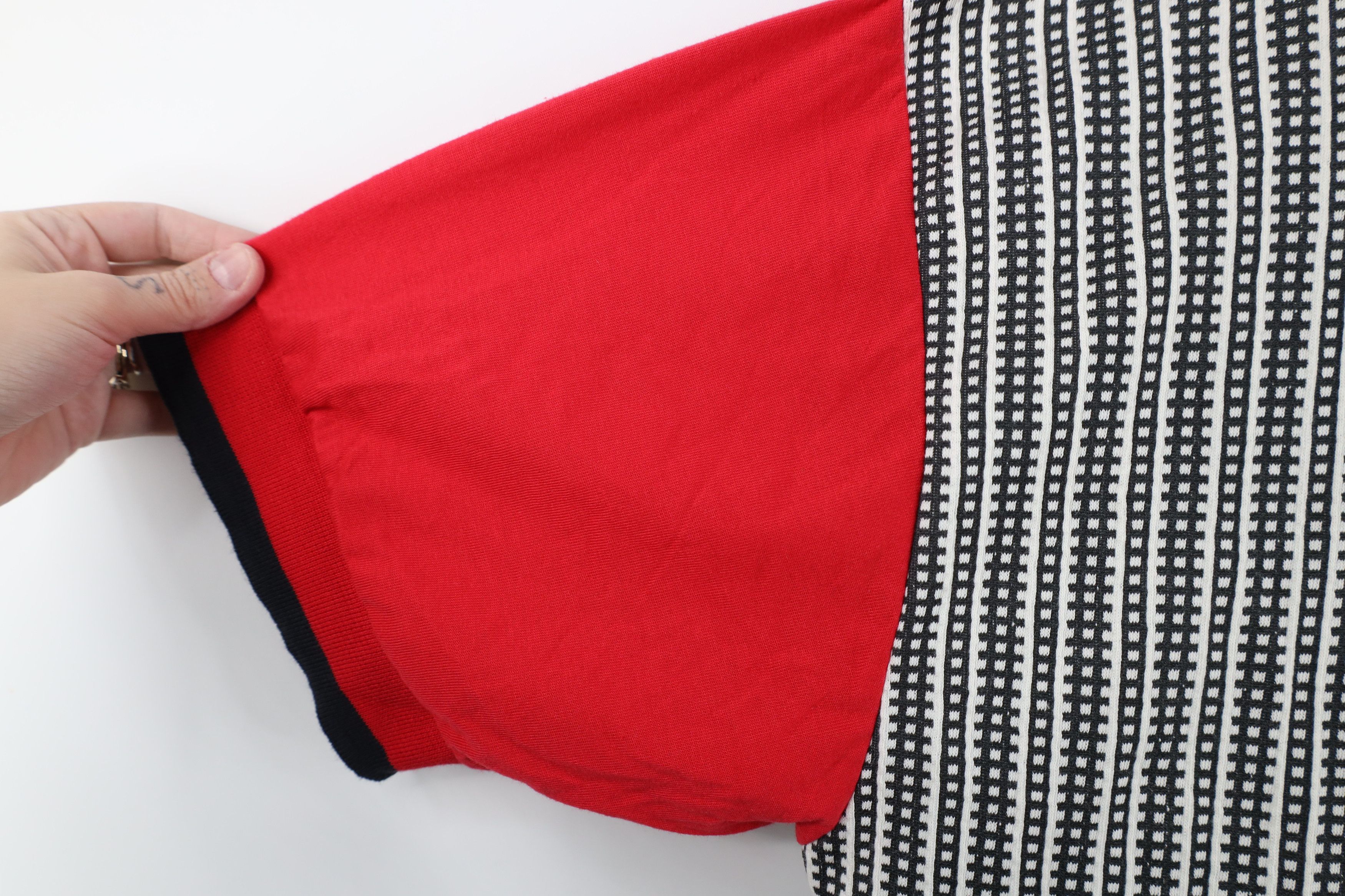 Vintage Deadstock Vintage 90s Streetwear Baggy Half Zip Knit Polo Size US L / EU 52-54 / 3 - 9 Thumbnail