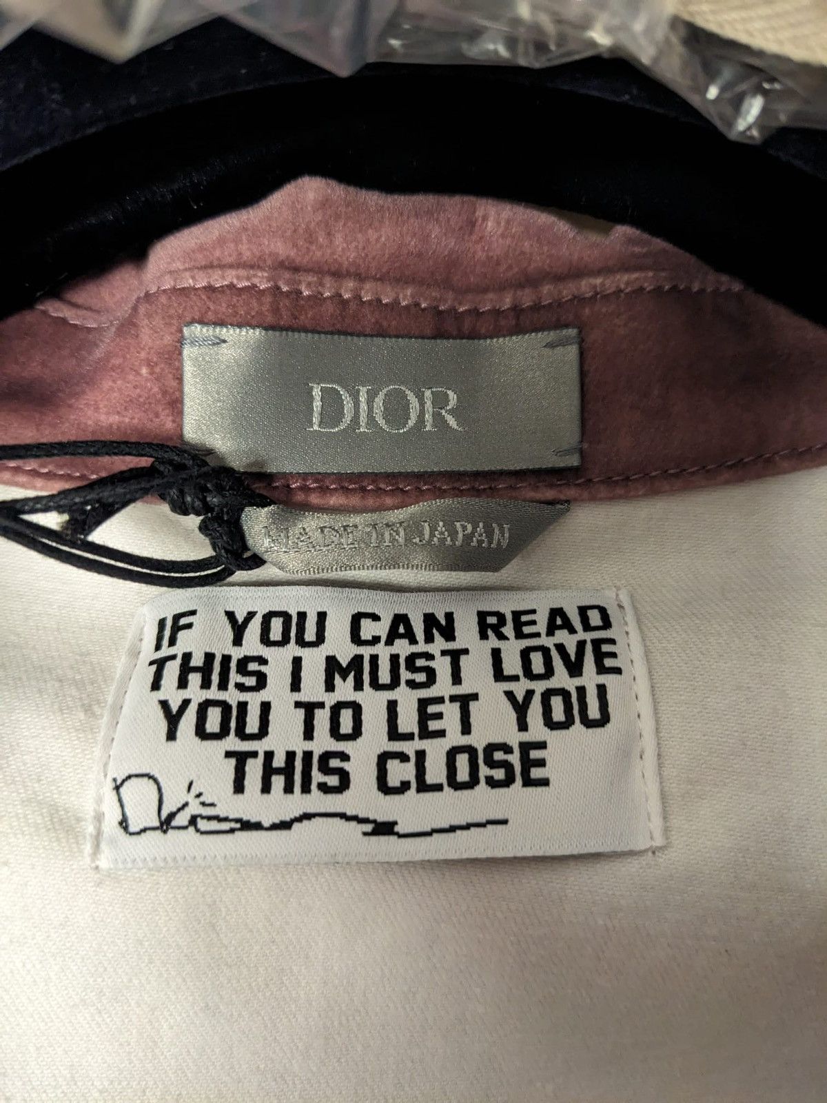Dior CHRISTIAN DIOR CACTUS JACK OVERSHIRT JACKET 50 DARK PINK Size US L / EU 52-54 / 3 - 6 Thumbnail