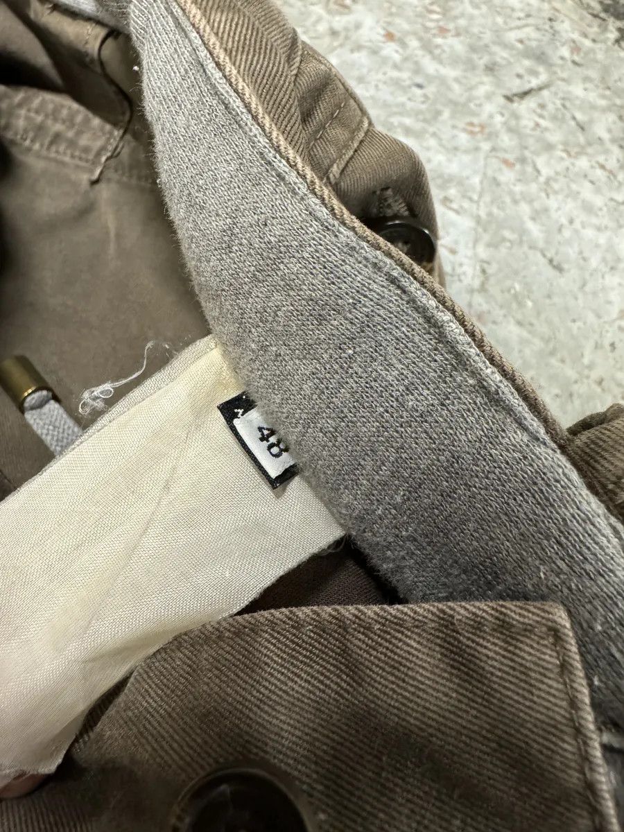 SS2008 Dolce & Gabbana Brown Faded Multi Pockets Pants