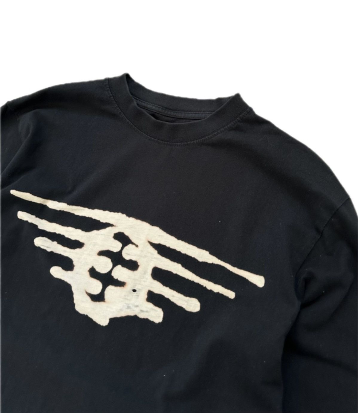 Japanese Brand 2000s Skeleton Longsleeve Women’s Size M Y2K Archive Size M / US 6-8 / IT 42-44 - 2 Thumbnail