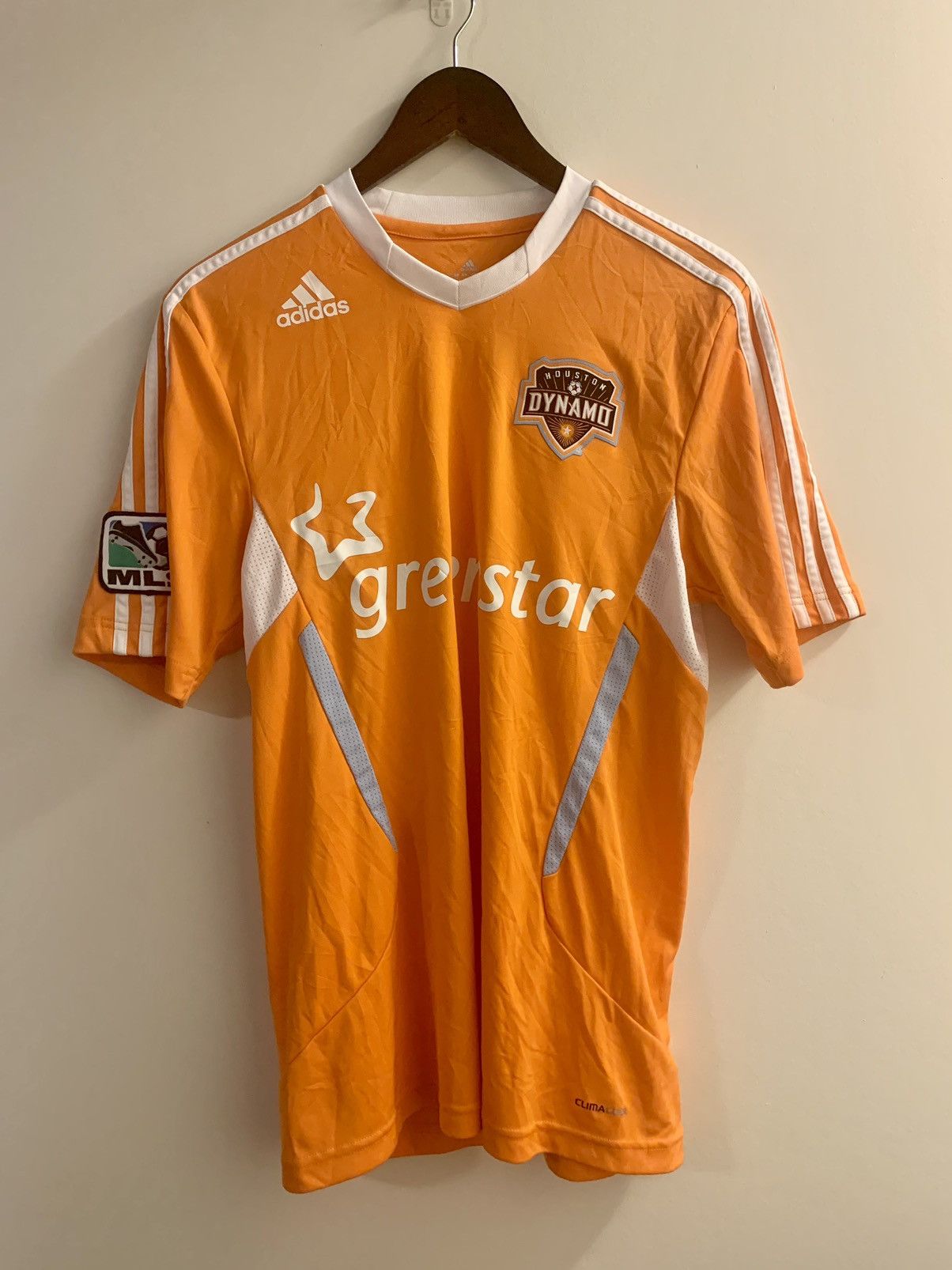 Adidas Houston Dynamo MLS Adidas Jersey Size US S / EU 44-46 / 1 - 1 Thumbnail