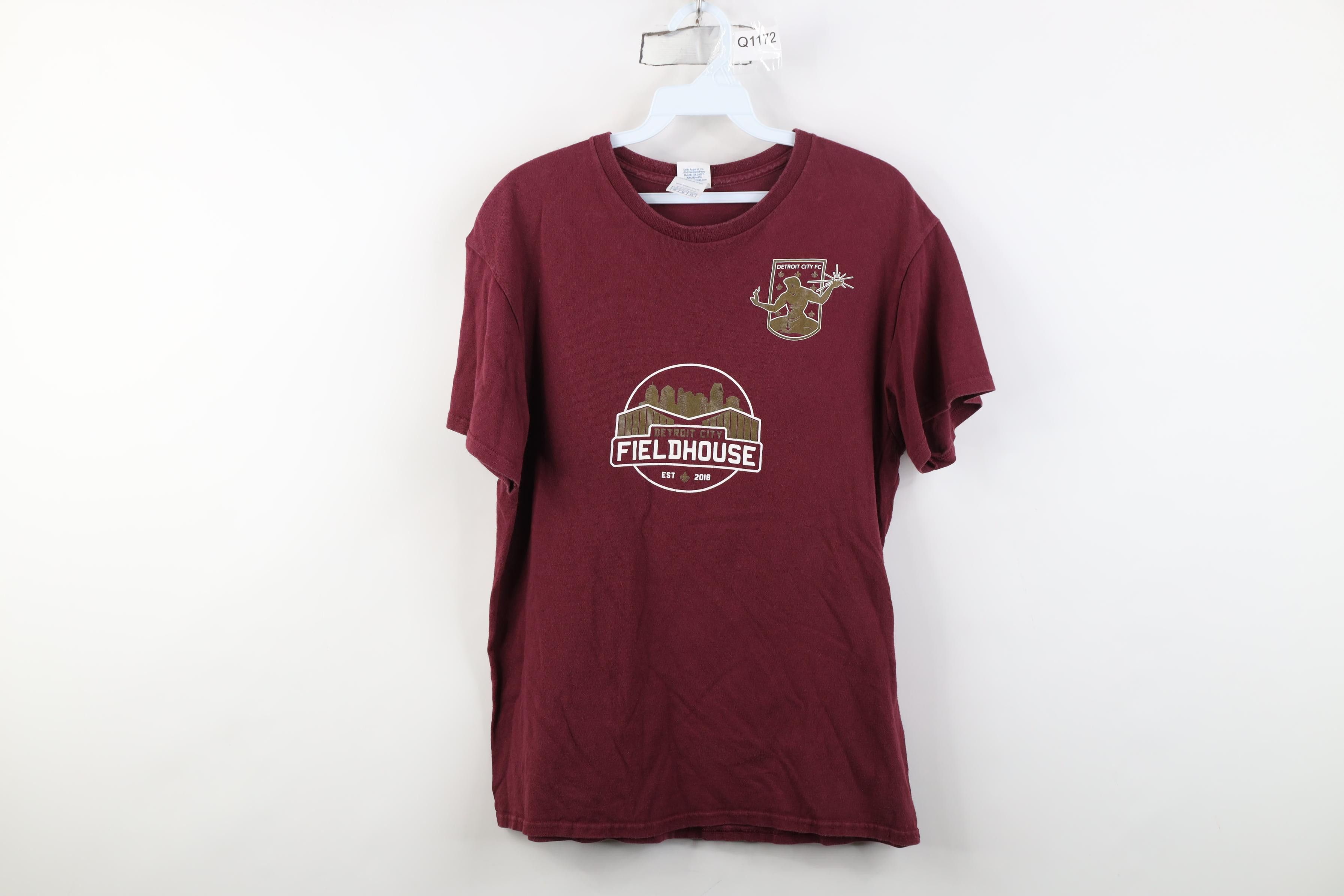 Vintage Y2K Detroit City FC Football Soccer Short Sleeve T-Shirt Size M / US 6-8 / IT 42-44 - 1 Thumbnail