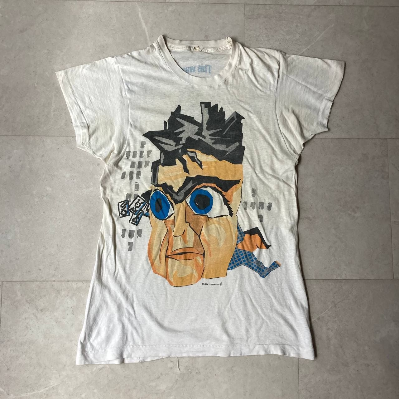 Band Tees 80s Peter Gabriel Genesis This Way Up Tour Rock Band Size US L / EU 52-54 / 3 - 1 Thumbnail