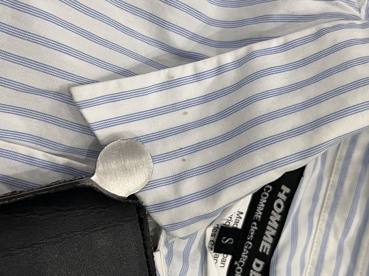 Comme des Garcons Homme Deux Comme des Garçons Homme Deux Patchwork Check Sleeve Shirt Size US S / EU 44-46 / 1 - 10 Thumbnail