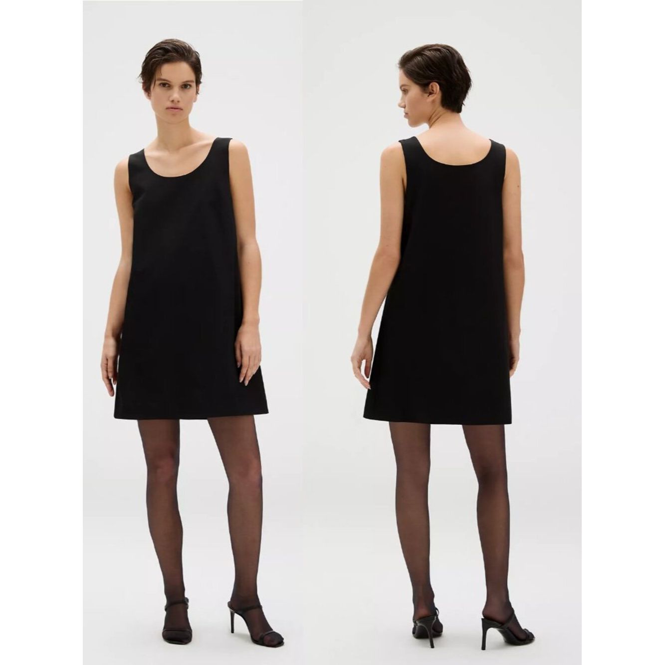 Calvin Klein NWT New $119 Calvin Klein Refined Stretch Mini Black Dress Size XS / US 0-2 / IT 36-38 - 1 Thumbnail