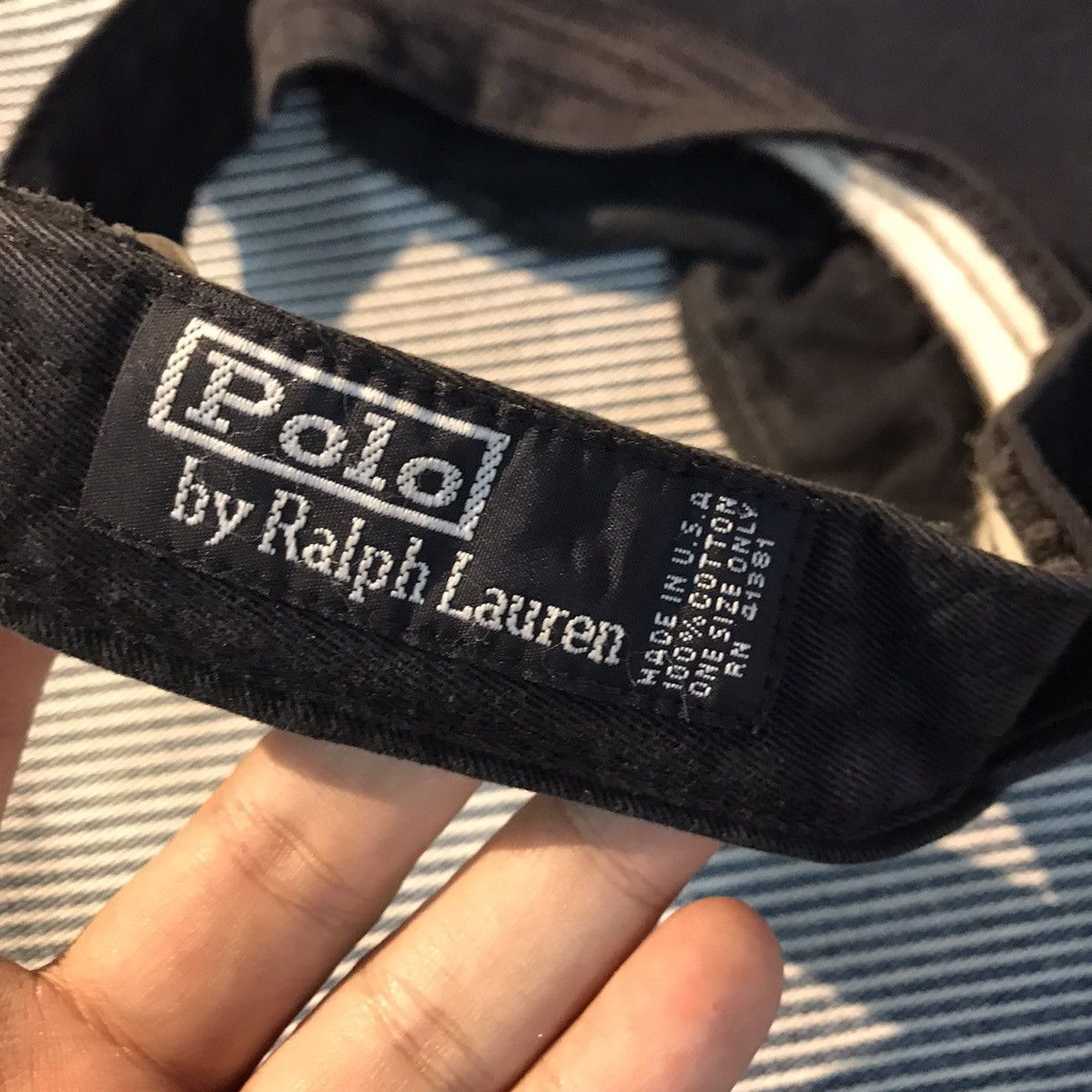 Polo Ralph Lauren × Ralph Lauren × Vintage Vintage Polo Ralph Lauren Visor Hat For Men caddy golf cap Size ONE SIZE - 6 Thumbnail