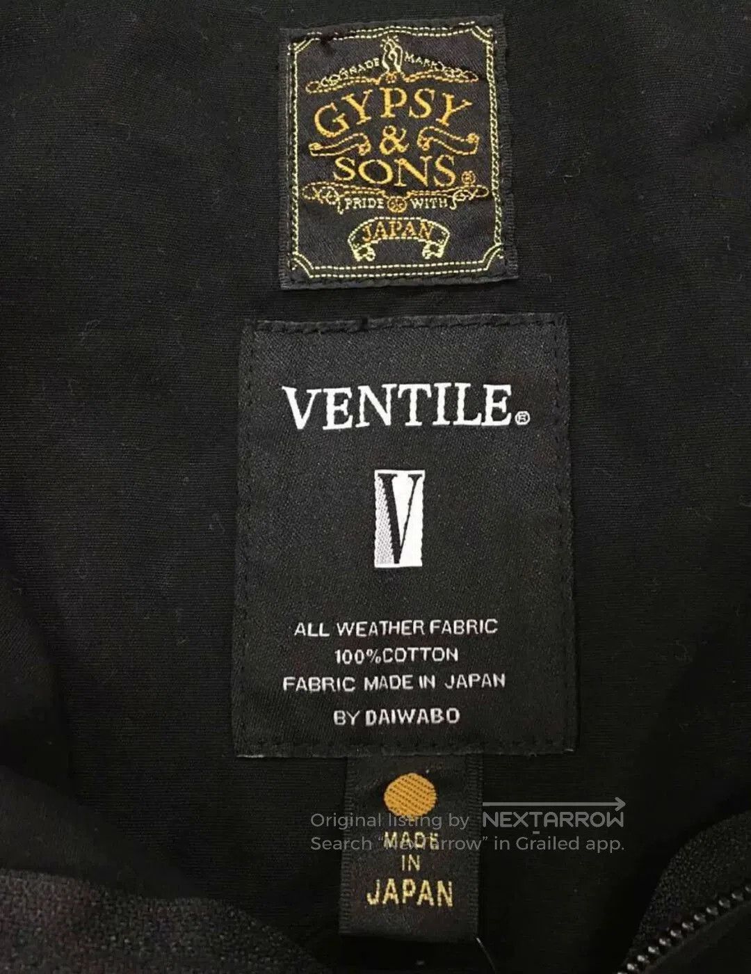 &SONS Functional Vintage Hunting Jacket by Gypsy & Sons. Size US S / EU 44-46 / 1 - 3 Thumbnail