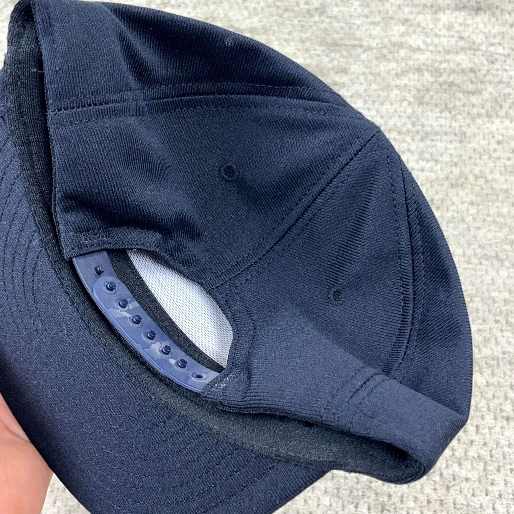 Vintage VINTAGE Eagle Crest US Coast Guard Hat Cap Snapback One Size Blue 90s USA Crest Patch Mens Cap Size ONE SIZE - 6 Thumbnail