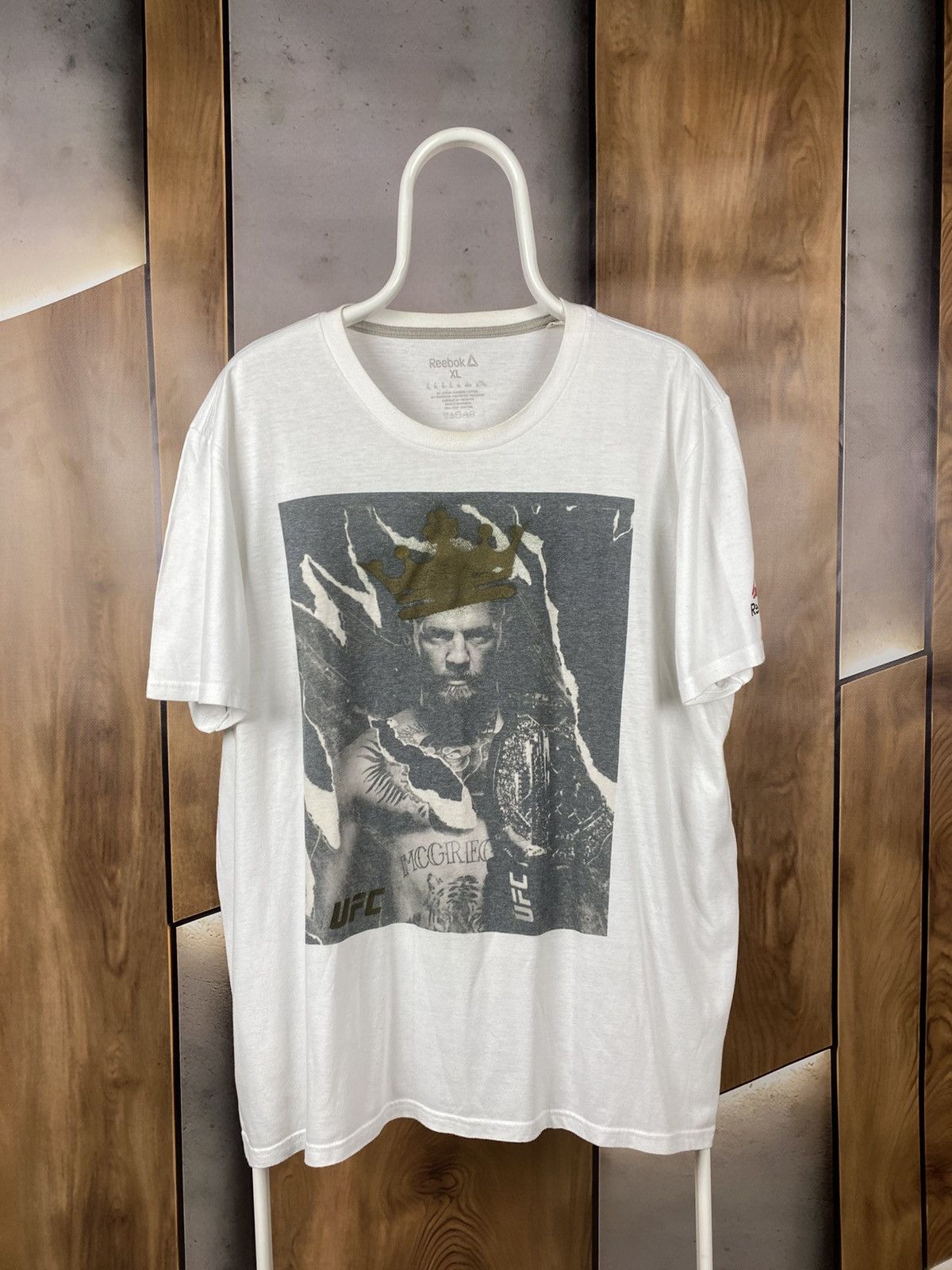 UFC 👑T-Shirt Reebok UFC Conor McGregor UFC 205 King Photo Tee👑 Size US XL / EU 56 / 4 - 1 Thumbnail