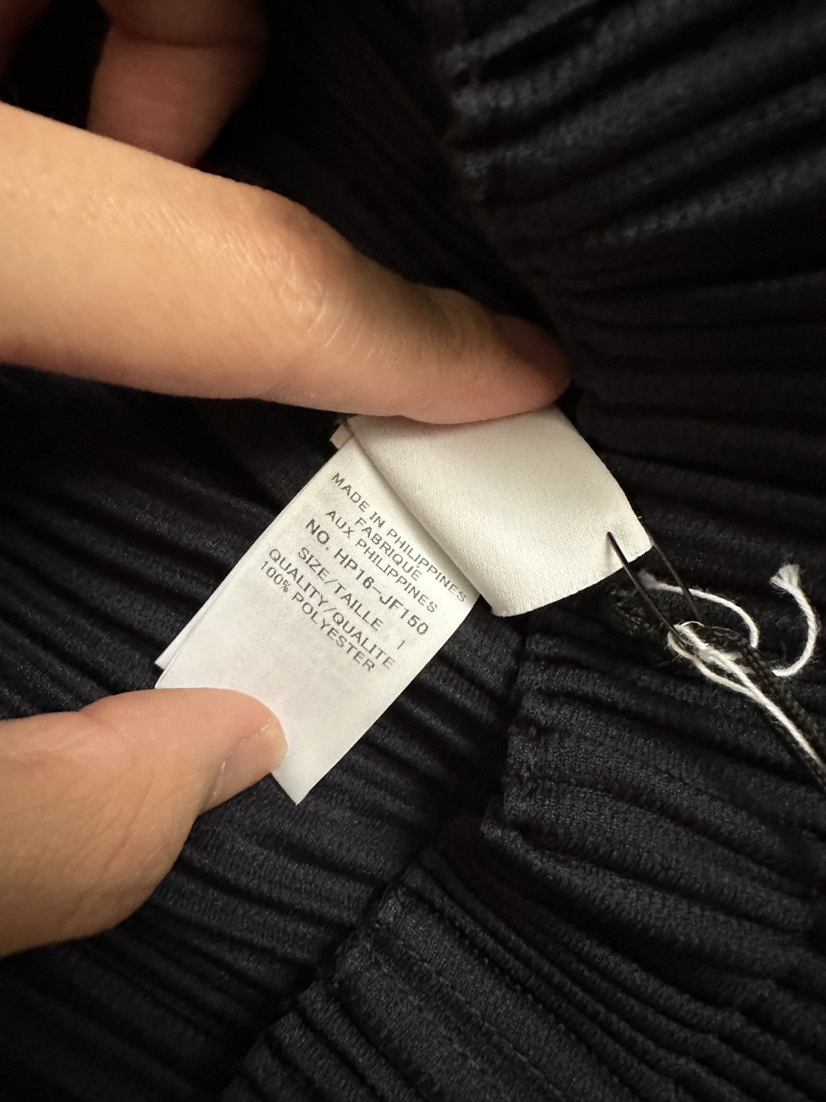 Homme Plisse Issey Miyake Navy Basics Trousers Size US 29 - 6 Thumbnail