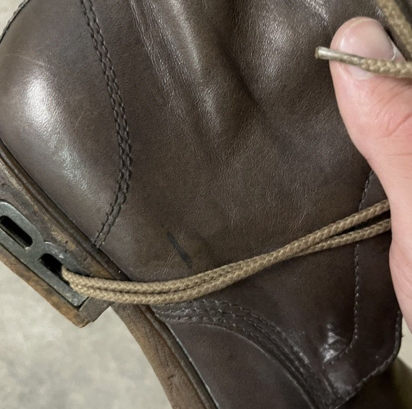 Dirk Bikkembergs Dirk Bikkimbergs B-laced Brown leather combat boots Size US 6 / EU 39 - 10 Thumbnail