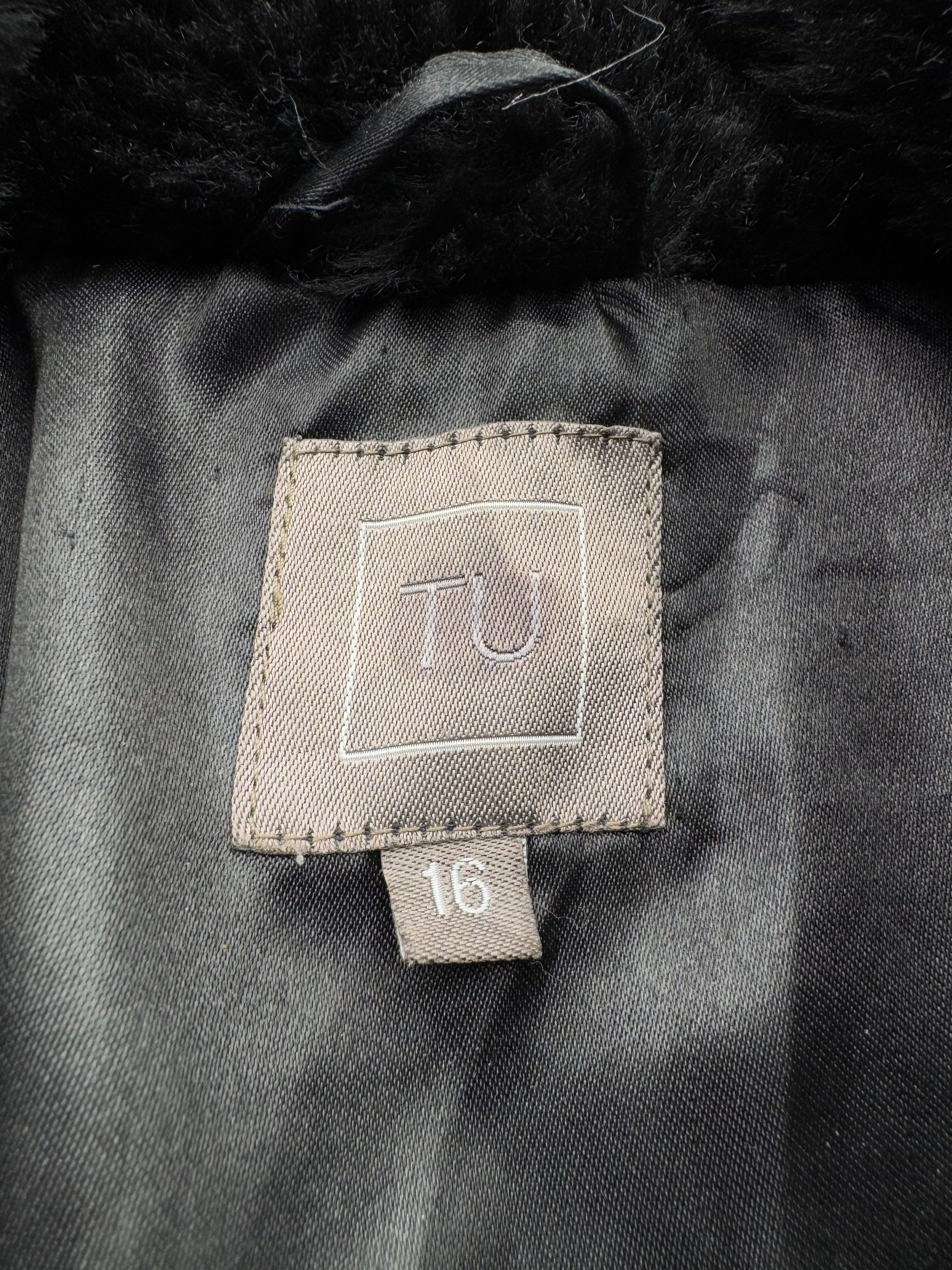 Japanese Brand Vintage Cropped Faux Fur Jacket B393(V453)E2 Size M / US 6-8 / IT 42-44 - 5 Thumbnail