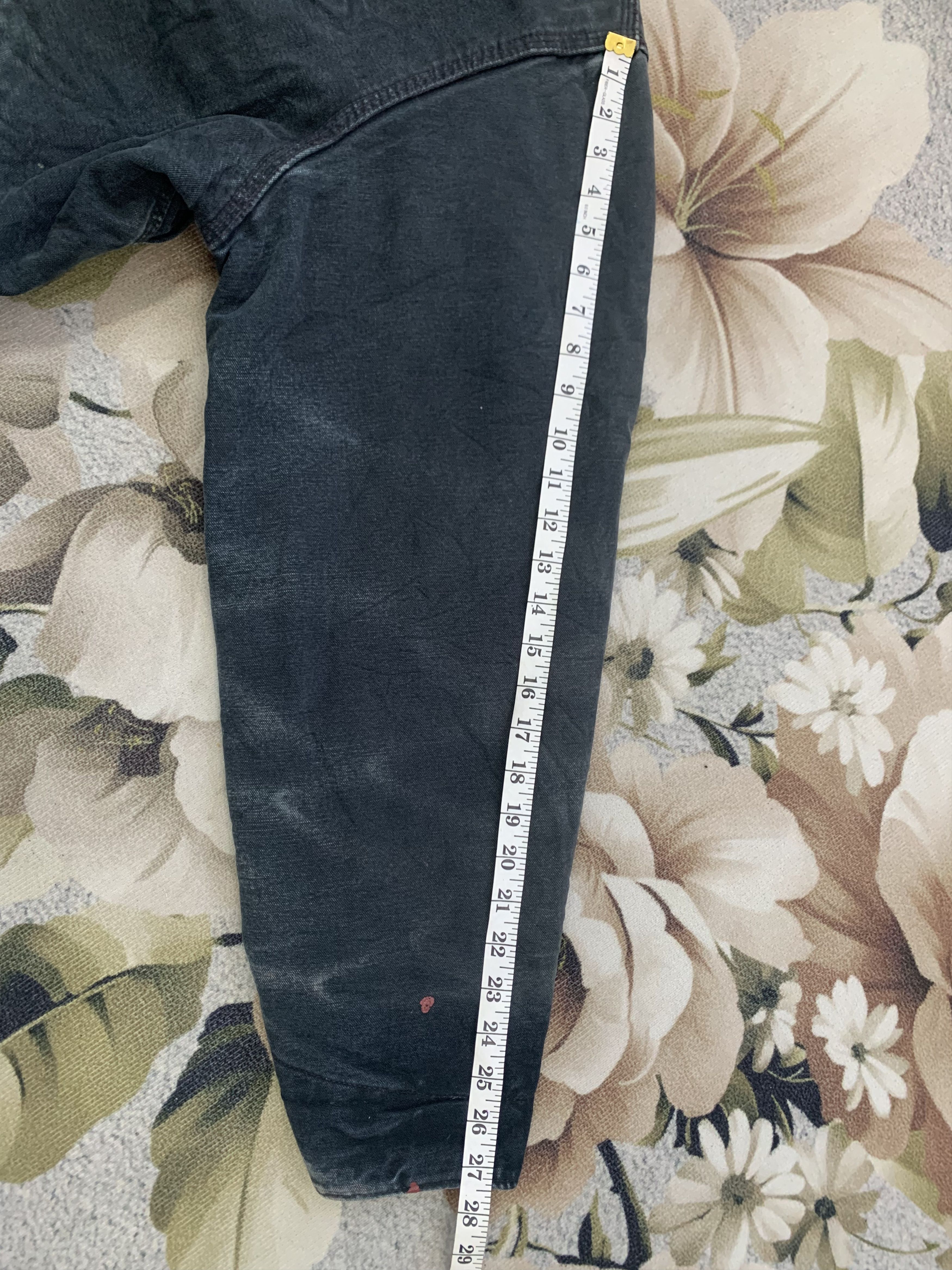 Carhartt Vtg Carhartt Detroit J01 BLK Lined Blanket Inner Jacket Size US L / EU 52-54 / 3 - 19 Thumbnail