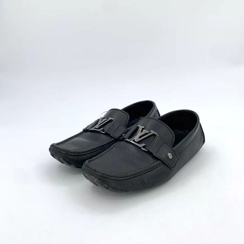 Louis Vuitton Louis Vuitton Black logo casual single shoes Doudou shoes Size US 8 / EU 41 - 1 Thumbnail