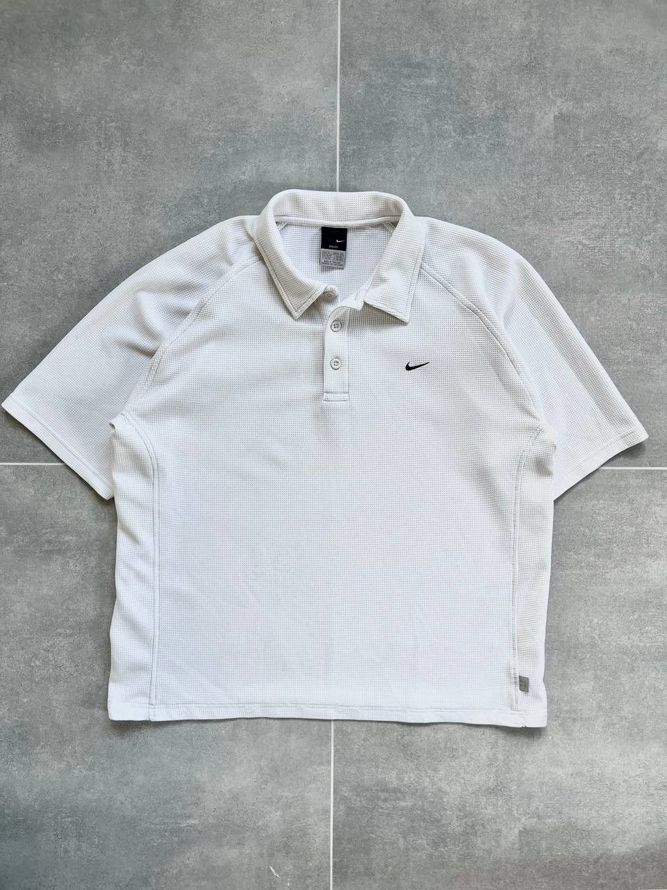 Nike Vintage Nike Golf Waffle Short Sleeve Polo Size US XL / EU 56 / 4 - 1 Thumbnail