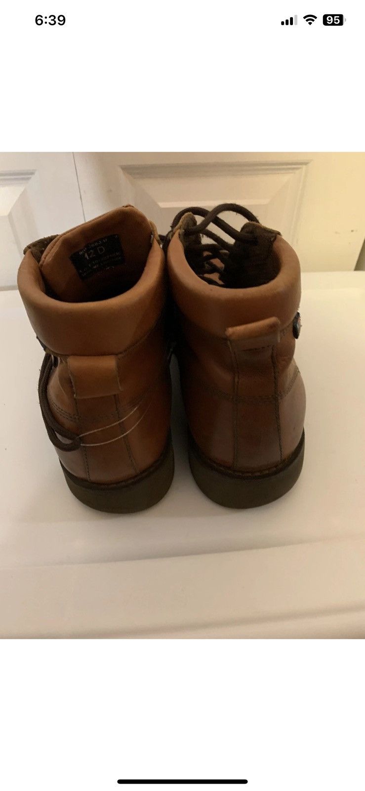 Ralph Lauren Ralph lauren polo jeans co mens sz 12 boots hiking work Size US 12 / EU 45 - 7 Thumbnail