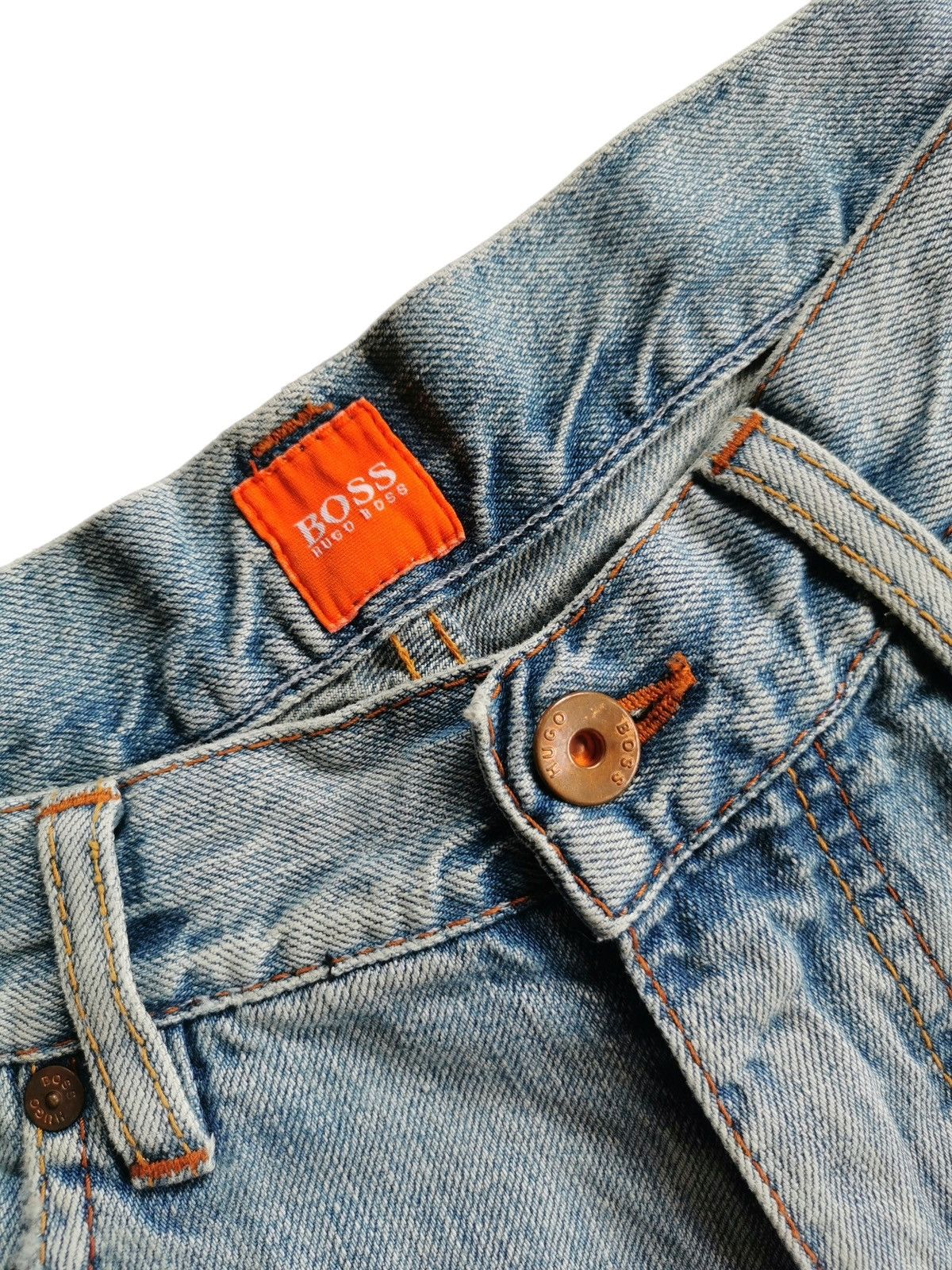 Hugo Boss Hugo Boss Straight Fit Blue Denim Jeans – Size 32 Size US 32 / EU 48 - 5 Thumbnail
