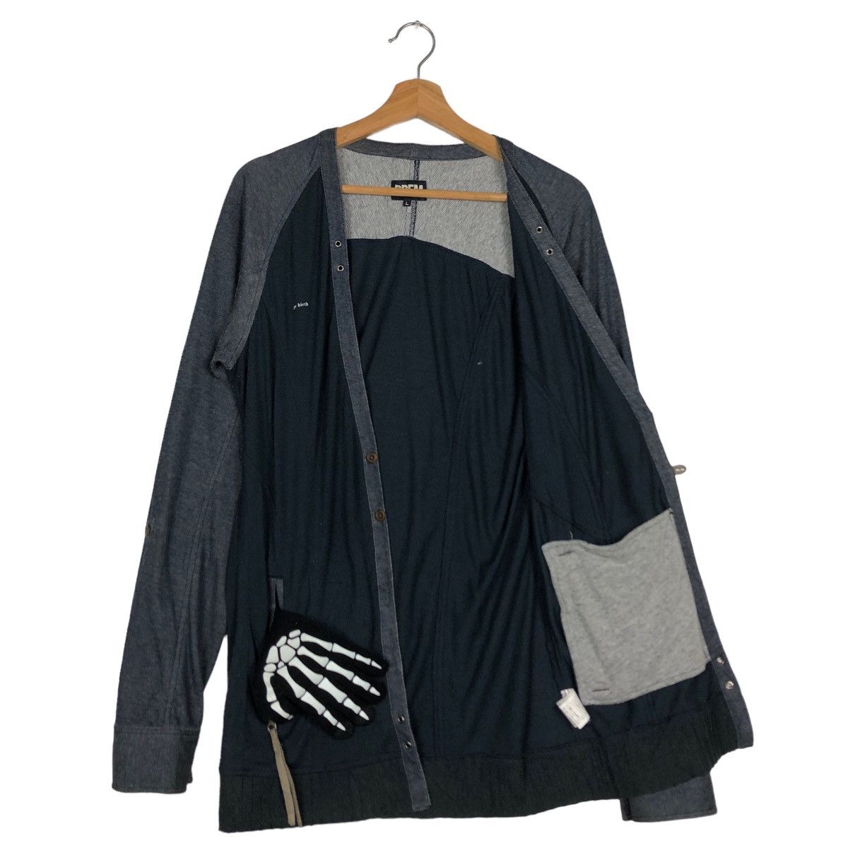PPFM 🔥90’s Punk Design Cardigan Jacket Ppfm Block Colour Size US L / EU 52-54 / 3 - 9 Thumbnail