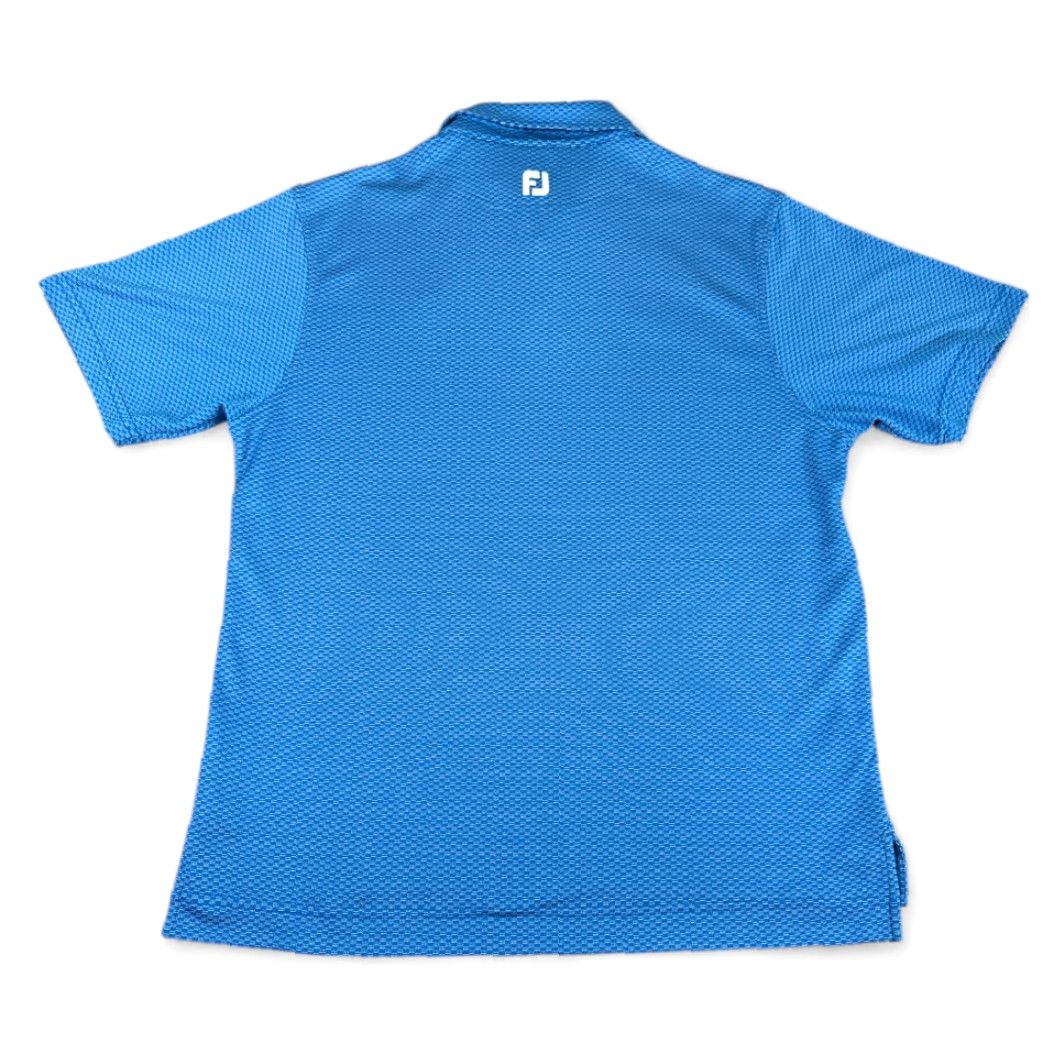 Footjoy FootJoy Polo Shirt Adult LARGE Blue White Dots Golf Caddy Lightweight Polyester Polo Shirt Size US L / EU 52-54 / 3 - 3 Thumbnail