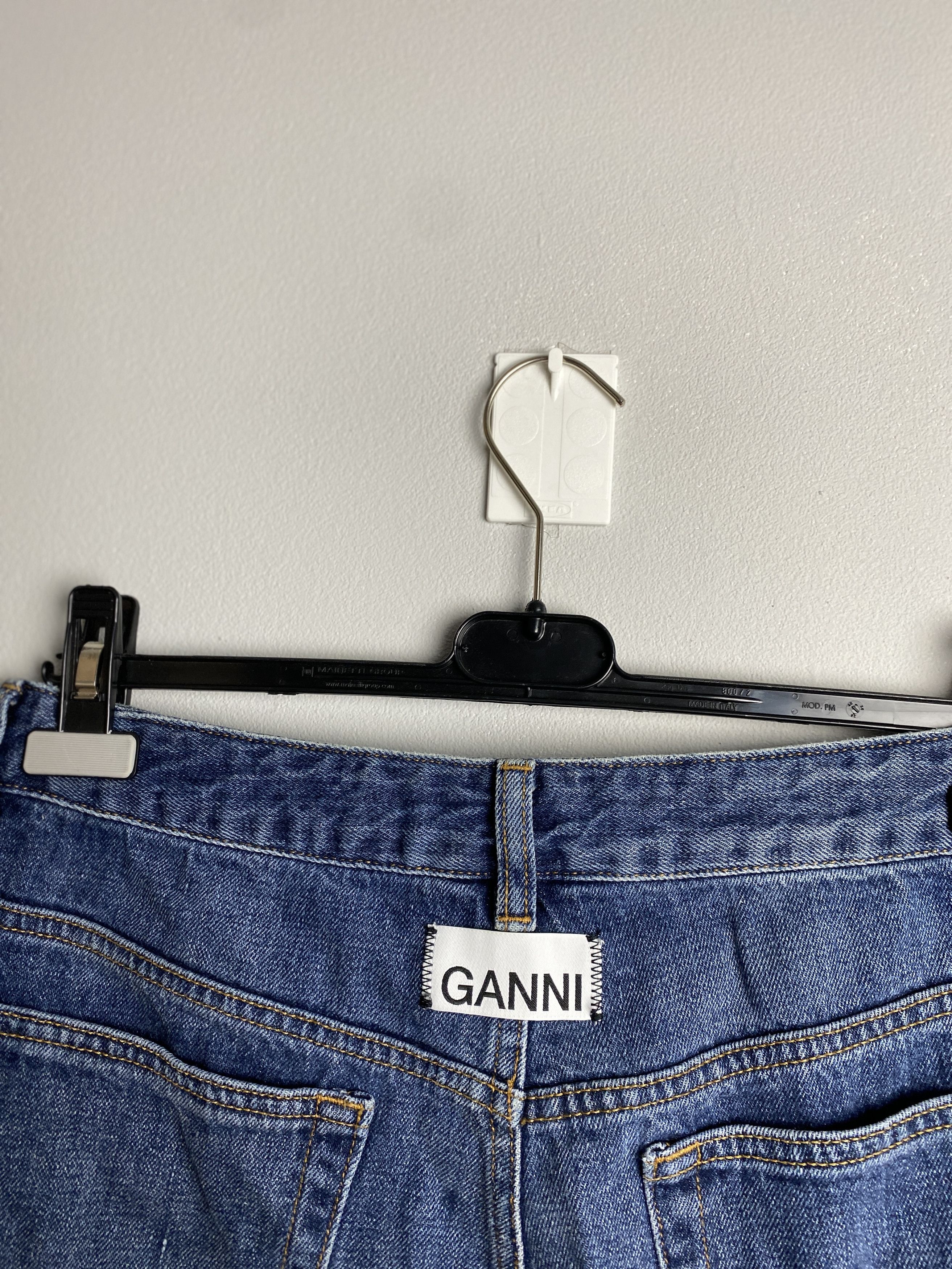 Gianni Valentino Ganni Medium Dark Blue jeans denim pants Size US 32 / EU 48 - 4 Thumbnail