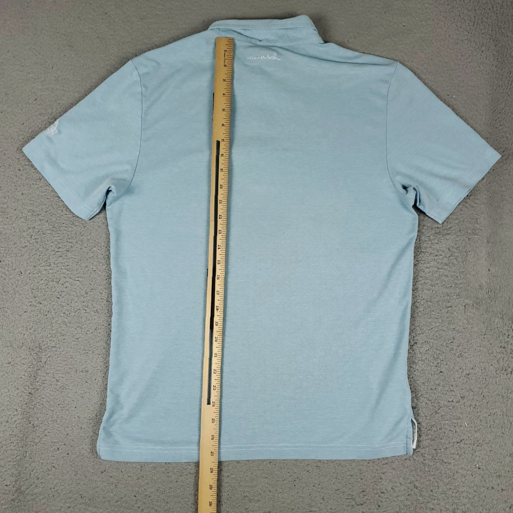 TravisMathew Travis Mathew Polo Shirt Mens M Light Blue Palm Beach Golf Short Sleeve Polo Shirt Size US M / EU 48-50 / 2 - 4 Thumbnail