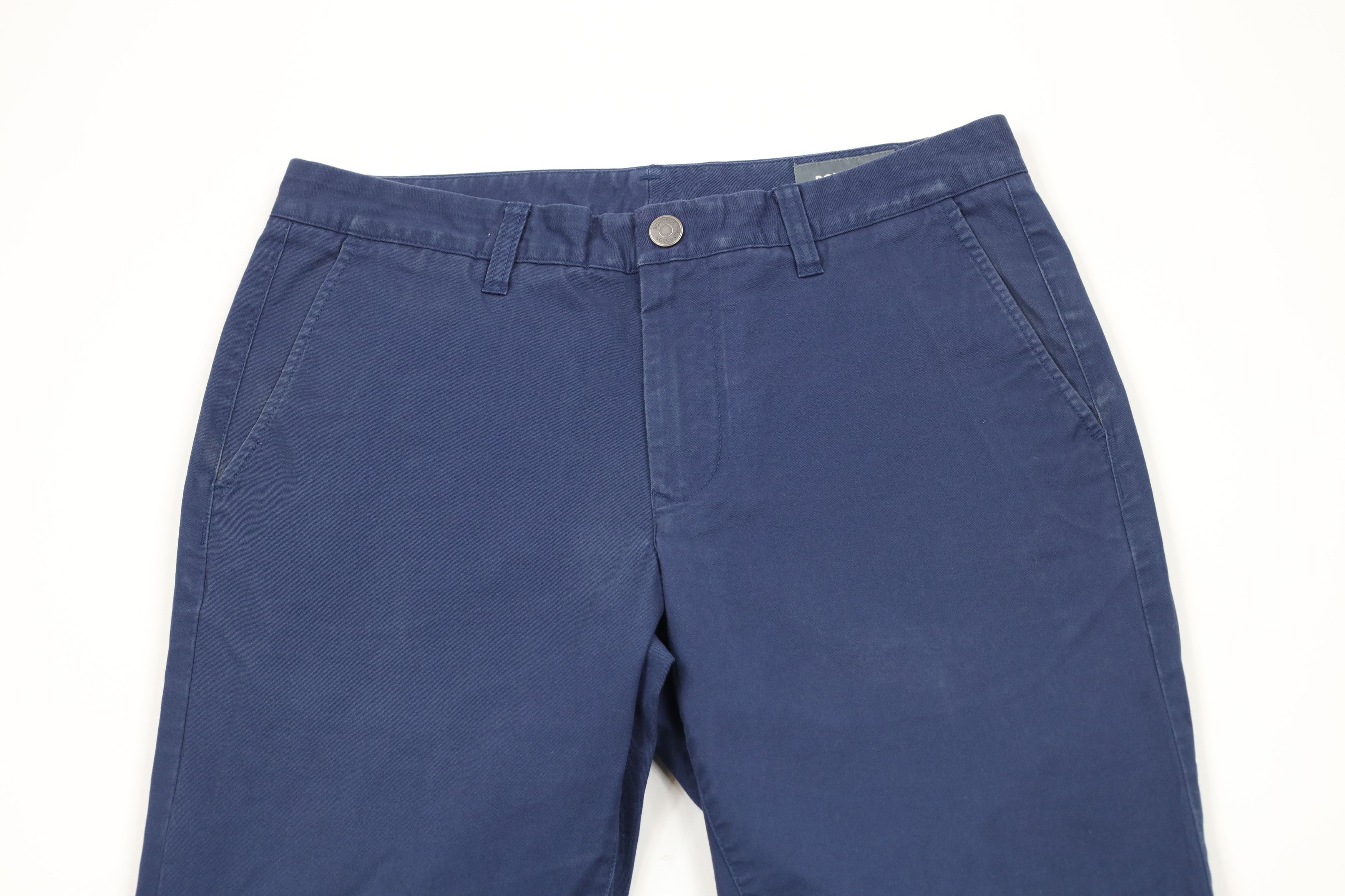 Bonobos × Vintage Bonobos Distressed Straight Leg Chino Pants Trousers Blue Size US 31 - 2 Thumbnail