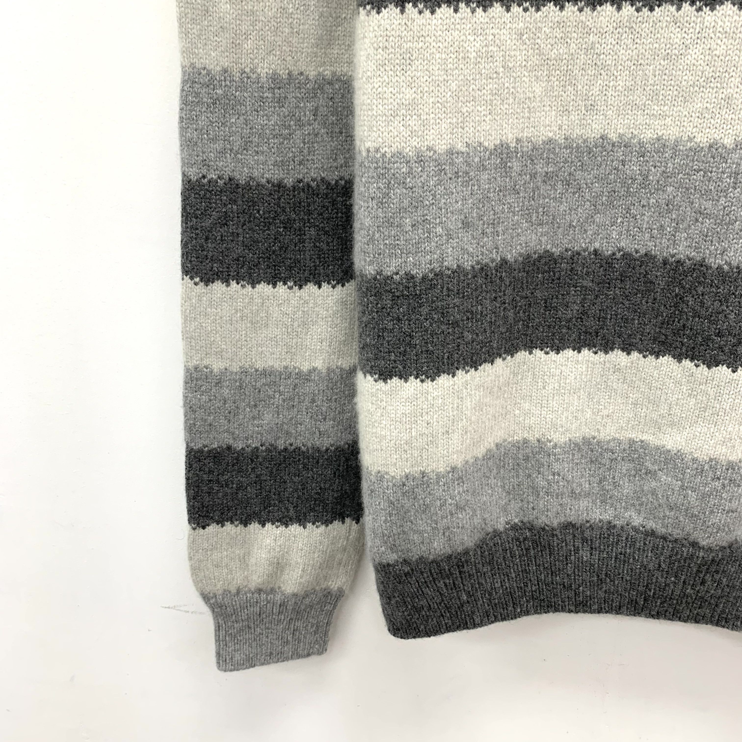 Loro Piana Loro Piana Stripe Cashmere Sweater (40) Size US XXS / EU 40 - 4 Thumbnail